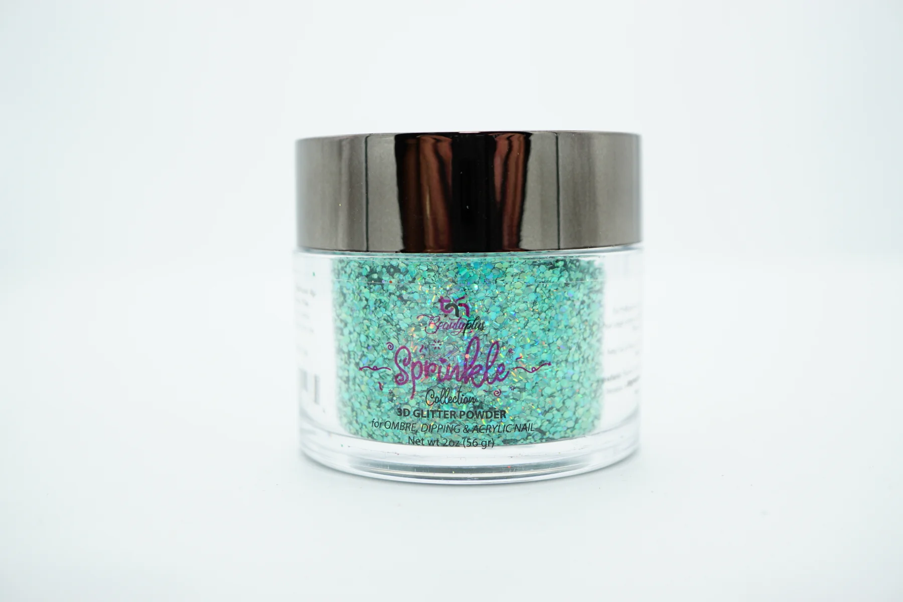 3D Glitter Powder Sprinkle 2oz Nail Art Acrylic Dip #32