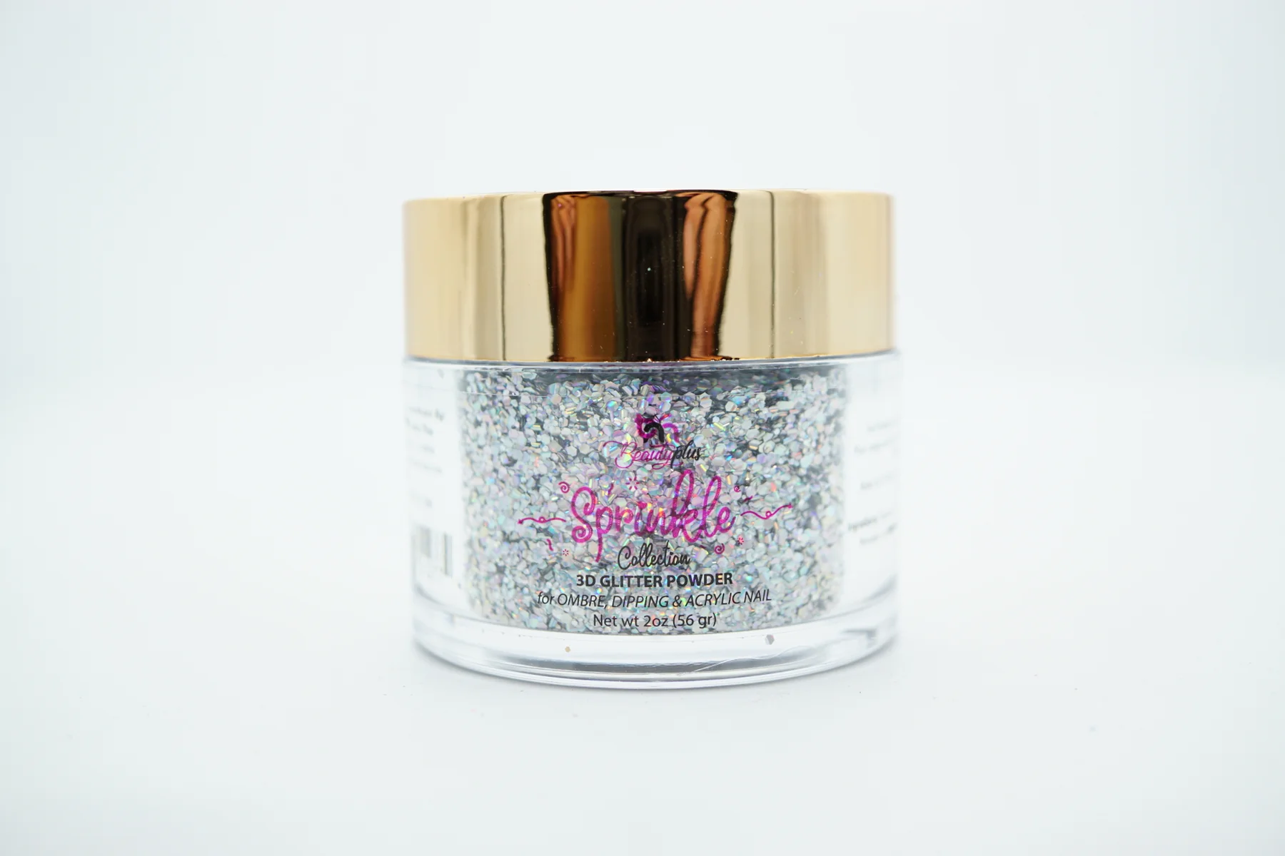 3D Glitter Powder Sprinkle 2oz Nail Art Acrylic Dip #29
