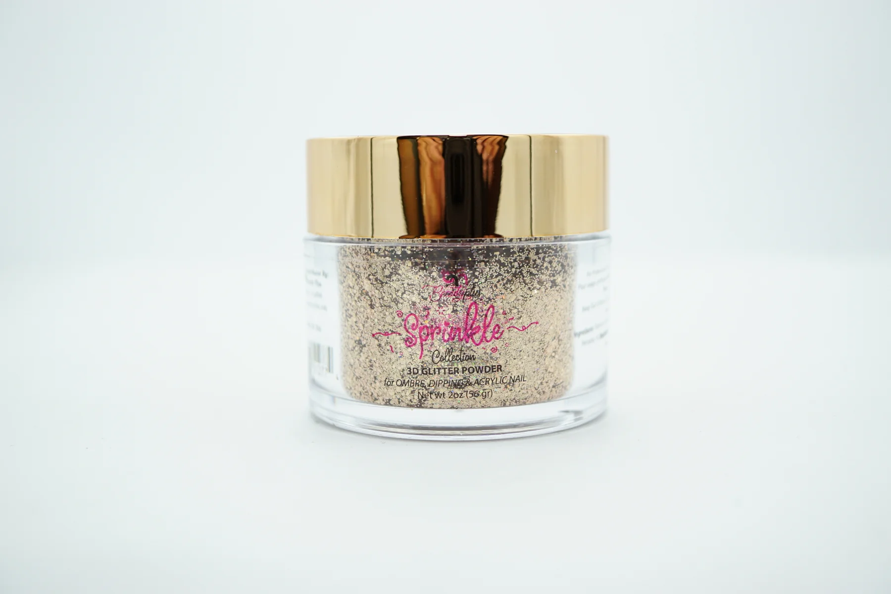 3D Glitter Powder Sprinkle 2oz Nail Art Acrylic Dip #21
