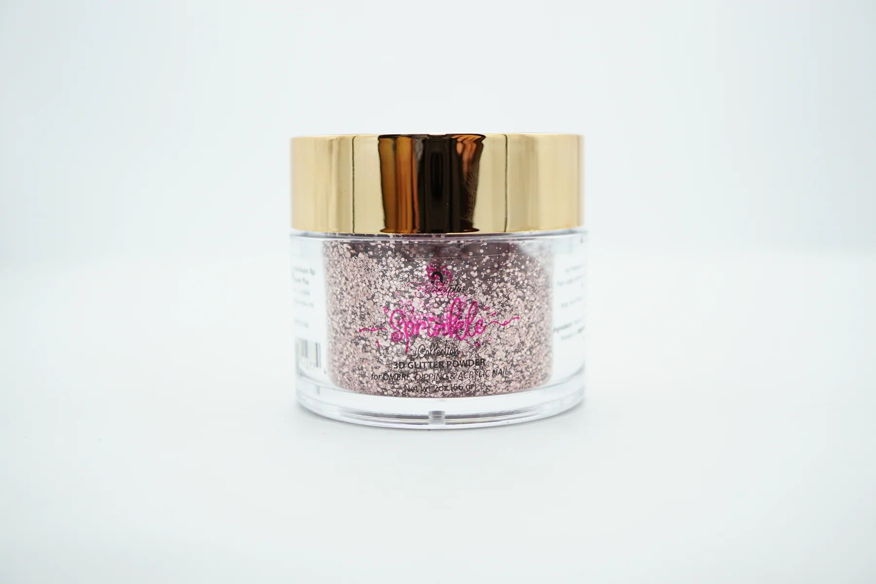 3D Glitter Powder Sprinkle 2oz Nail Art Acrylic Dip #18