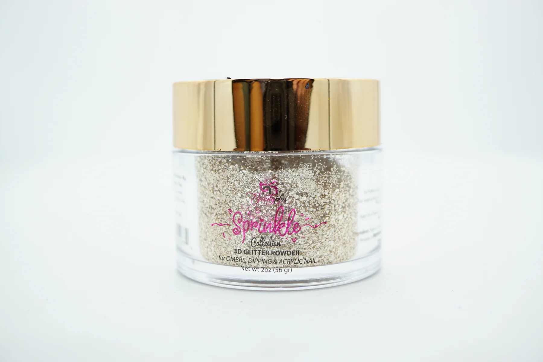 3D Glitter Powder Sprinkle 2oz Nail Art Acrylic Dip #16