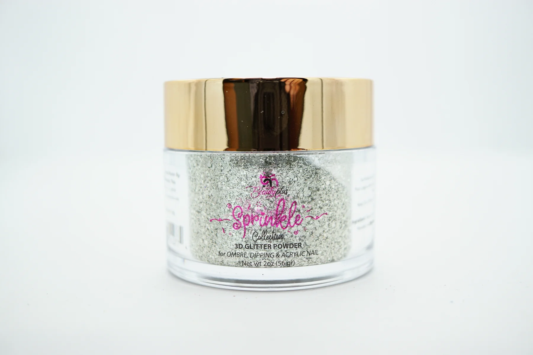 3D Glitter Powder Sprinkle 2oz Nail Art Acrylic Dip #15