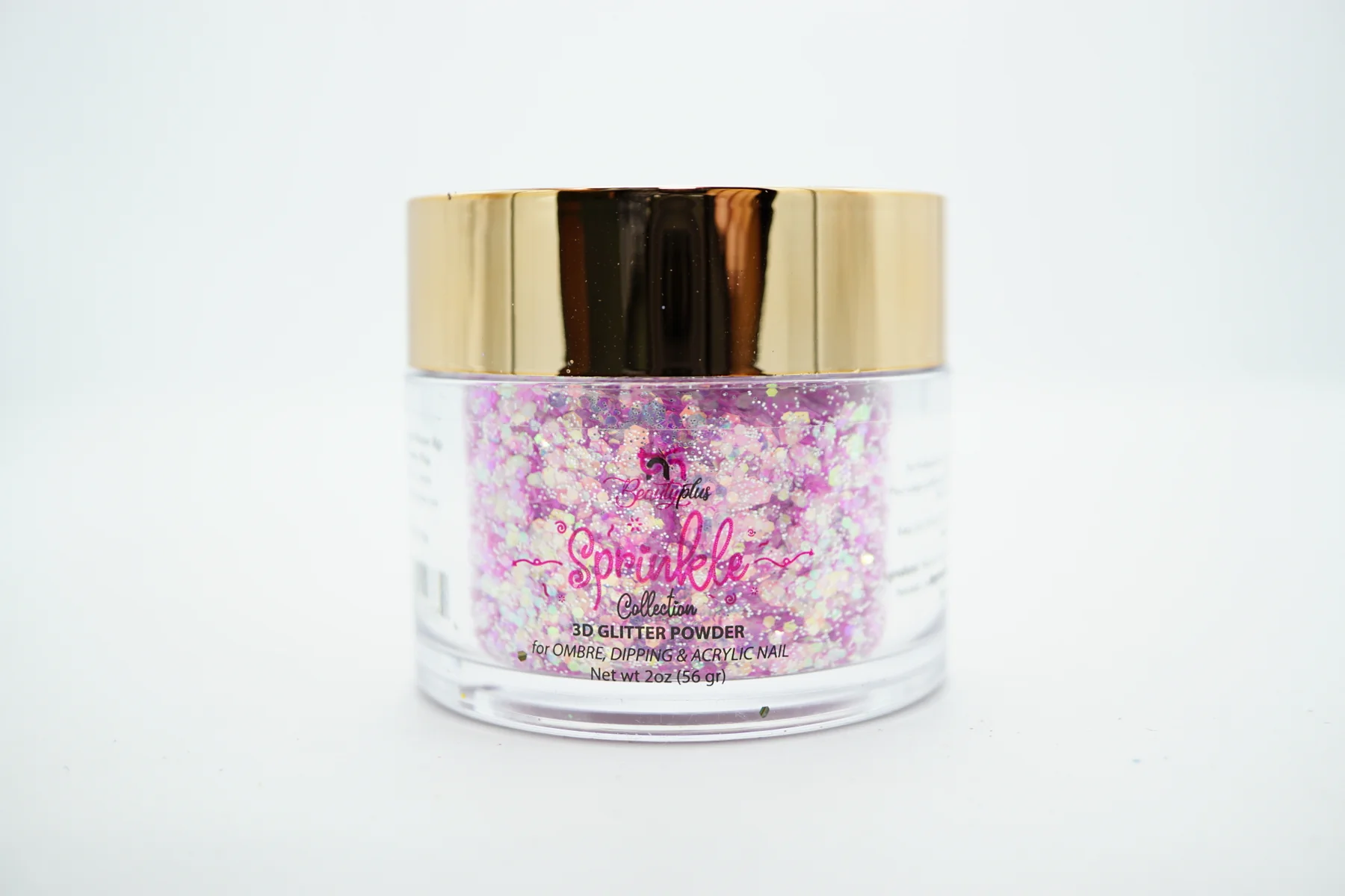 3D Glitter Powder Sprinkle 2oz Nail Art Acrylic Dip #13