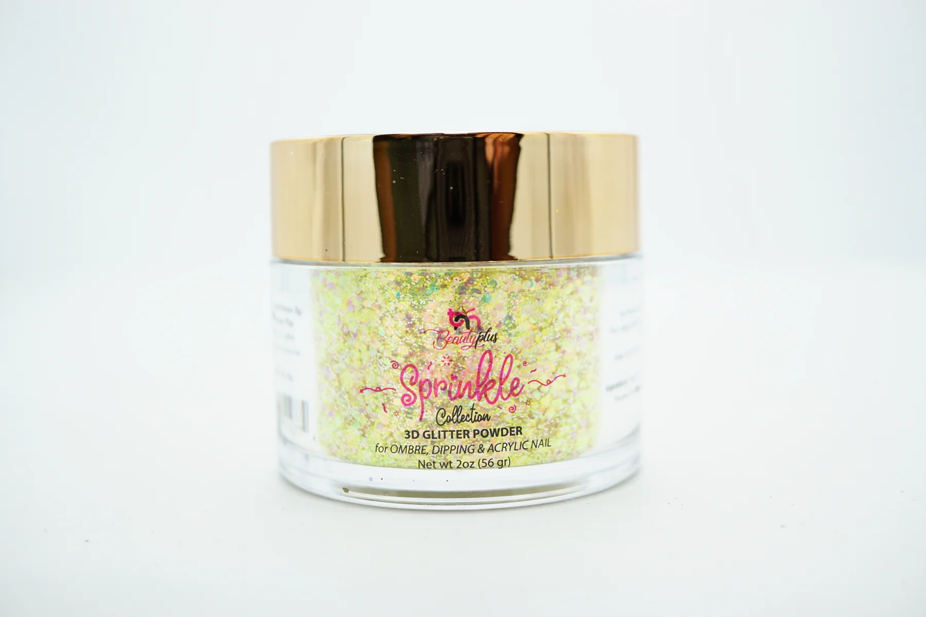 3D Glitter Powder Sprinkle 2oz Nail Art Acrylic Dip #12