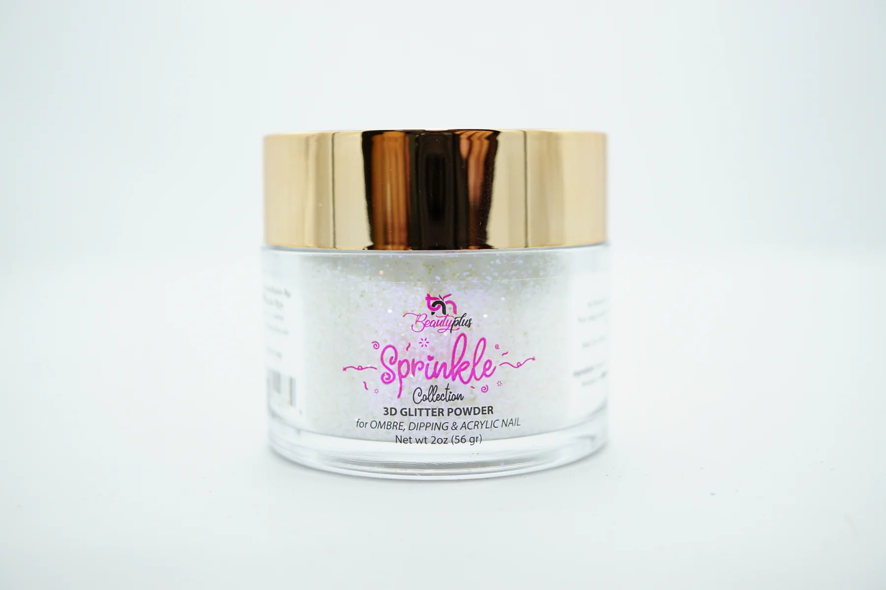 3D Glitter Powder Sprinkle 2oz Nail Art Acrylic Dip #01