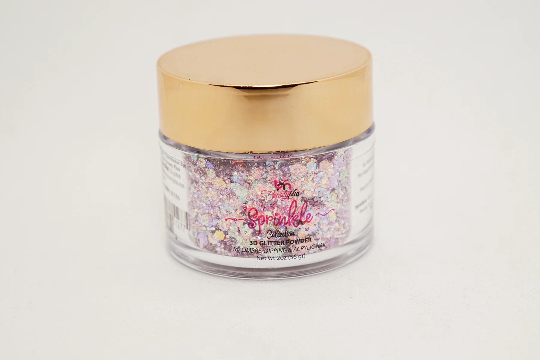 3D Glitter Powder Sprinkle 2oz Nail Art Acrylic Dip #63