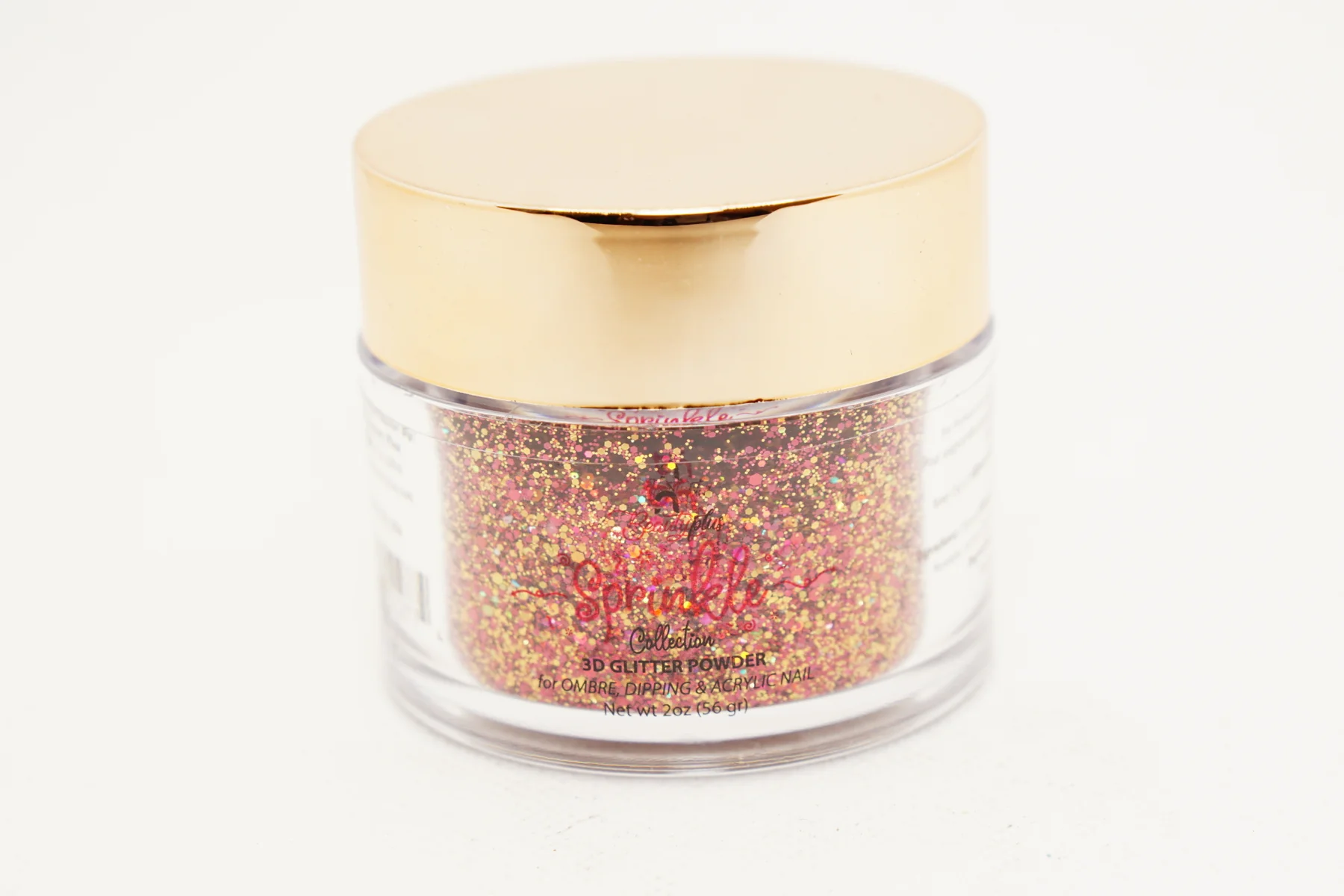 3D Glitter Powder Sprinkle 2oz Nail Art Acrylic Dip #76