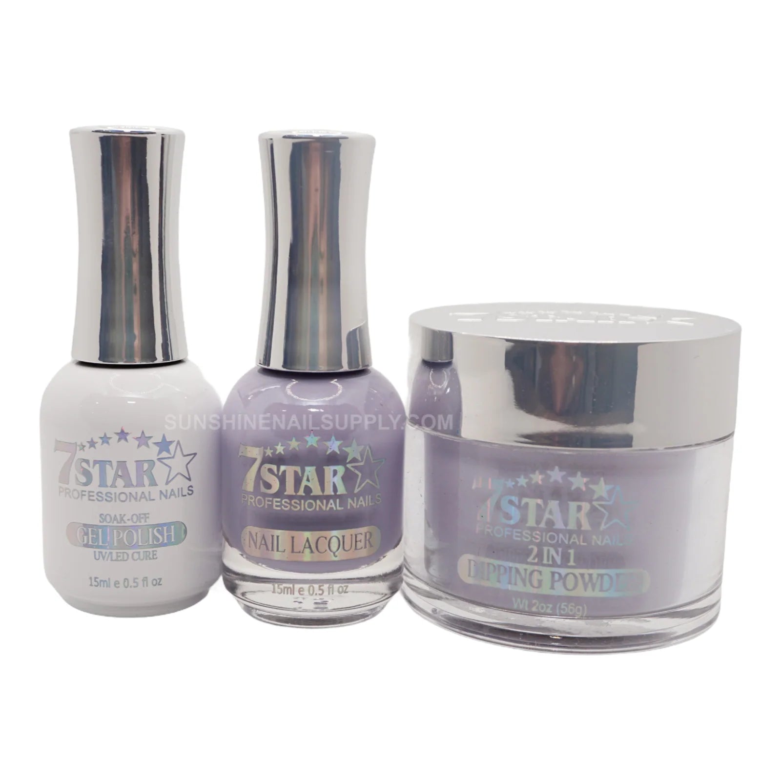 7 Star UV/LED Gel Polish 3 in 1 Set - Gel, Lacquer, Powder #431