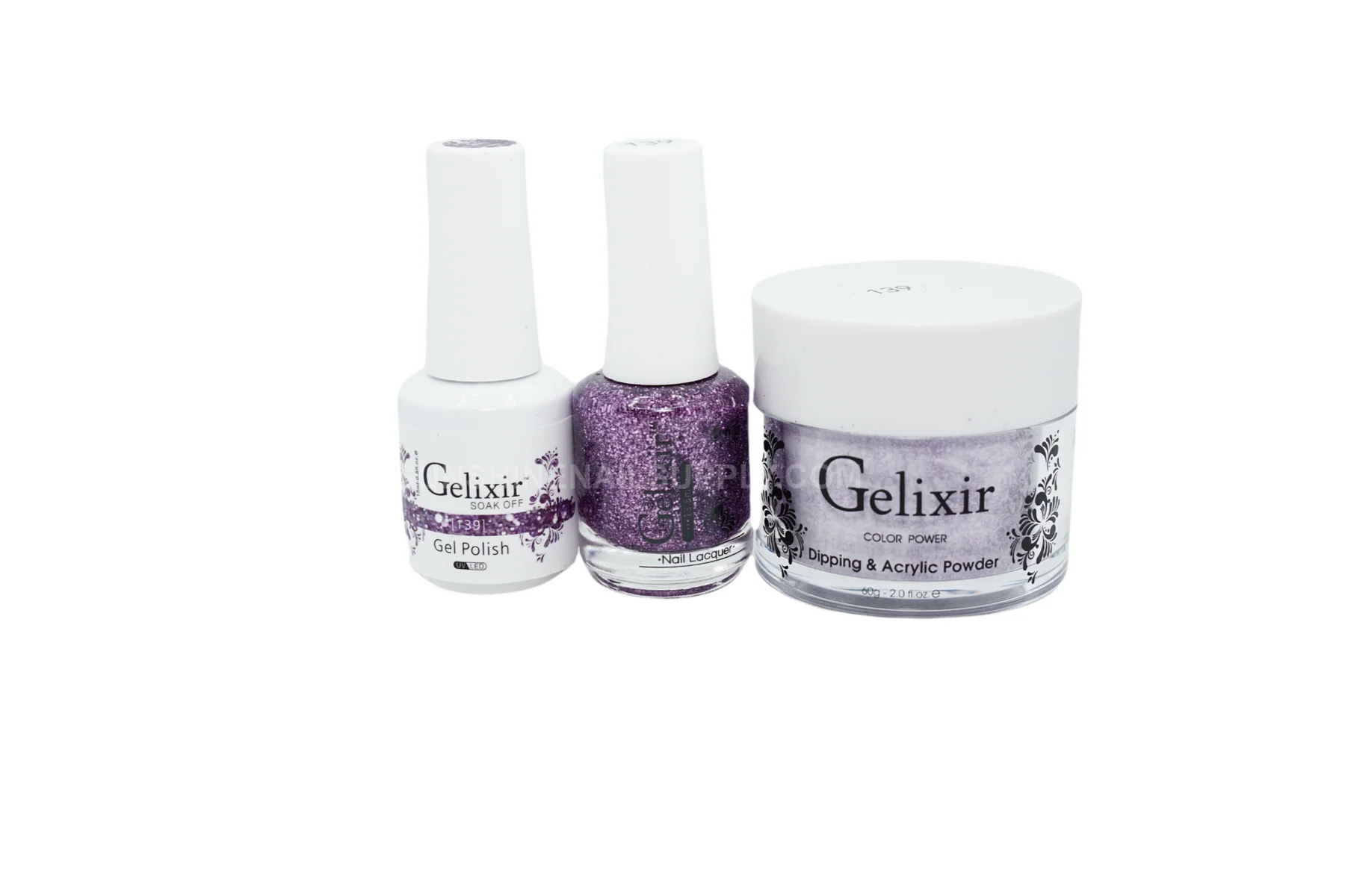 Gelixir UV/LED Soak Off Matching Gel and Polish #139 (15ml)