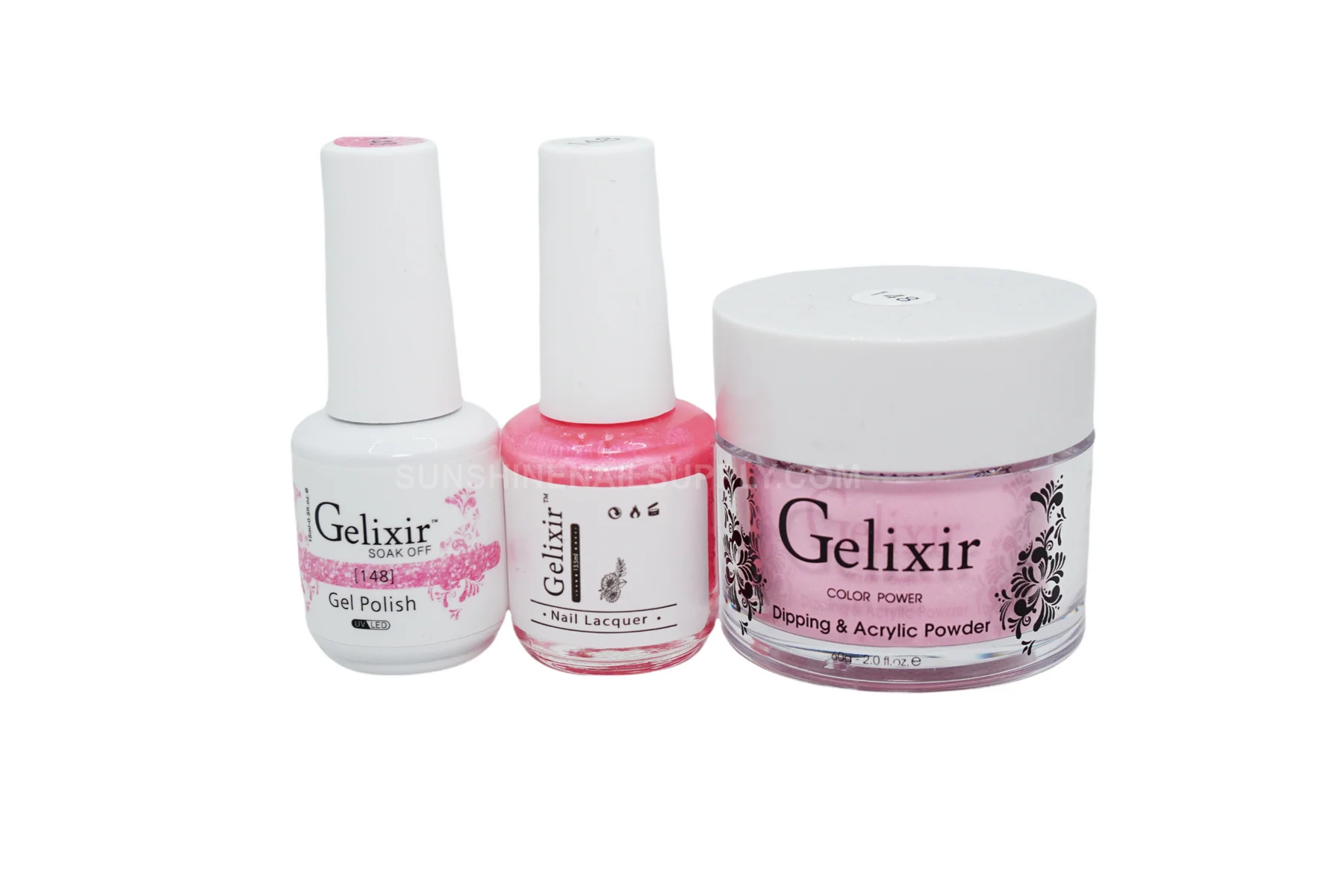 Gelixir UV/LED Soak Off Matching Gel and Polish #148 (15ml)
