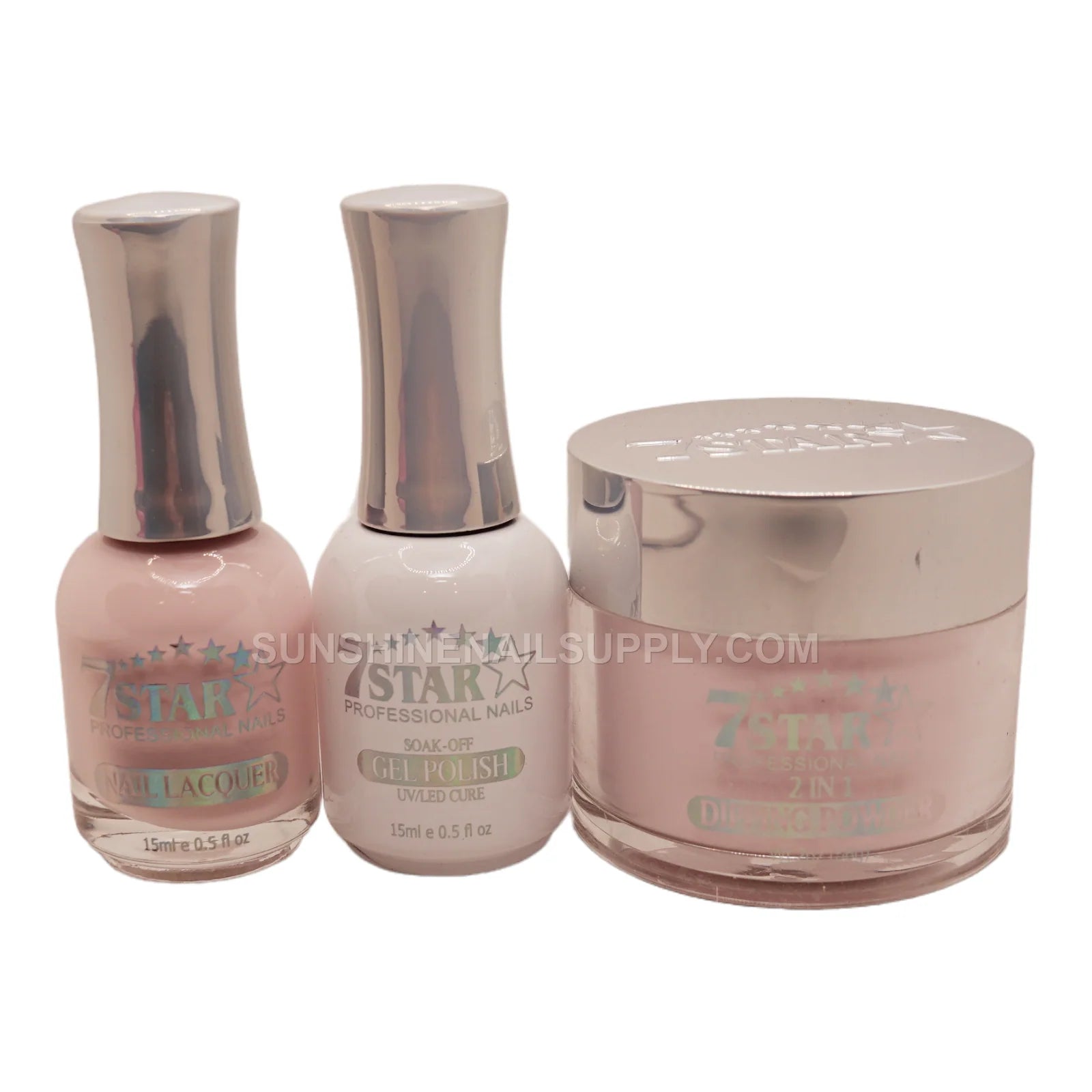 #441 - 7 Star UV/LED Gel Polish 3 in 1 Set | Gel, Lacquer & Powder