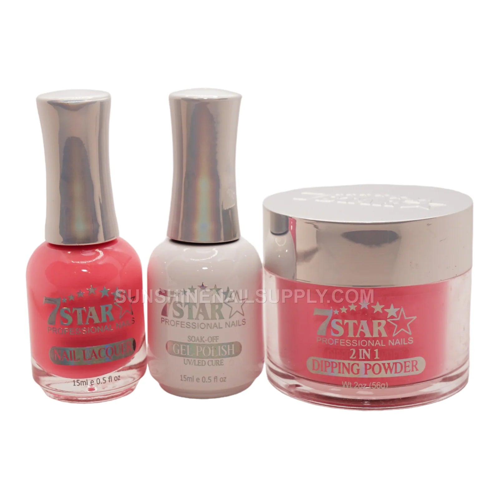 #452 - 7 Star UV/LED Gel Polish 3 in 1 Set | Gel, Lacquer & Powder