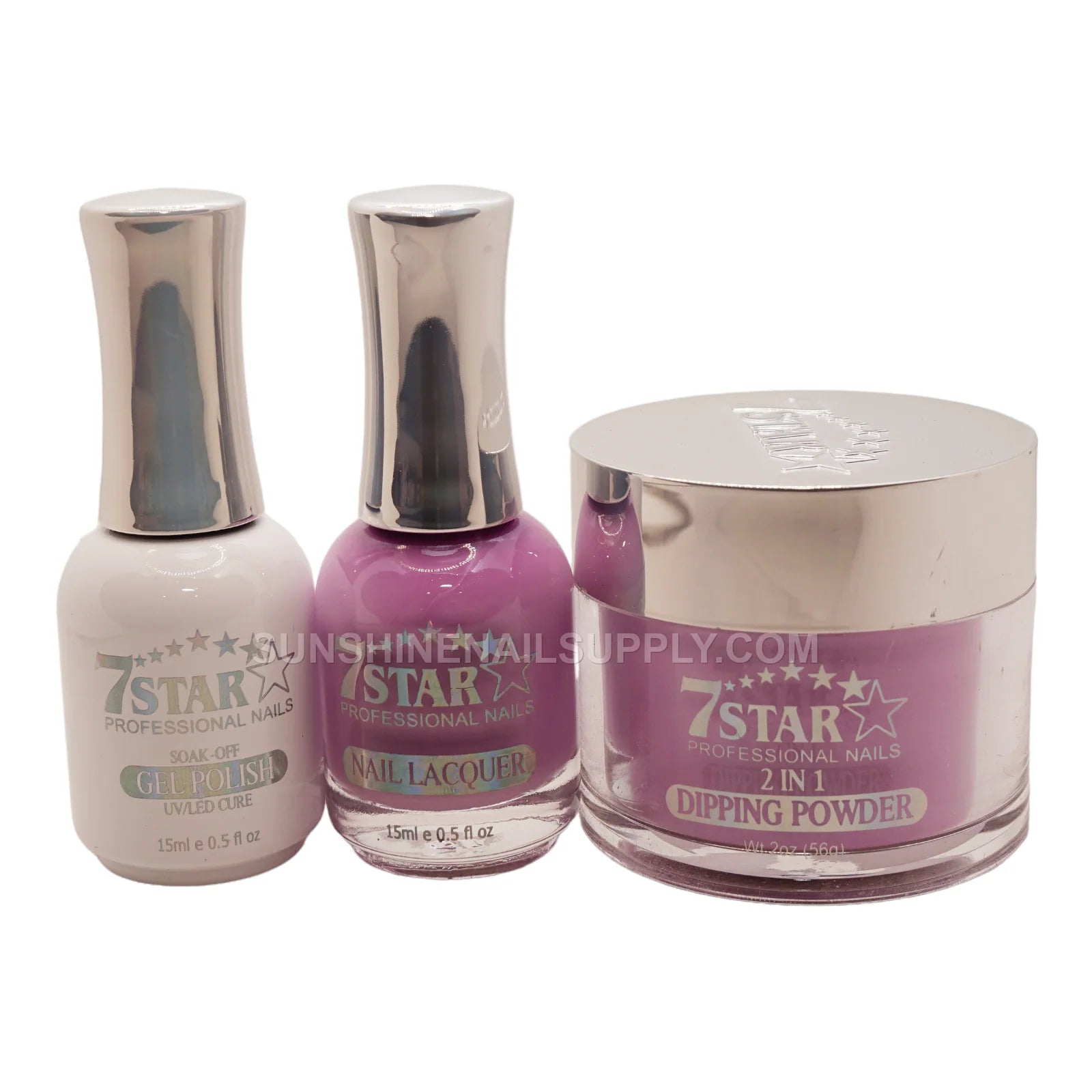 #458 - 7 Star UV/LED Soak Off Gel Polish 3 in 1 | Dipping Powder