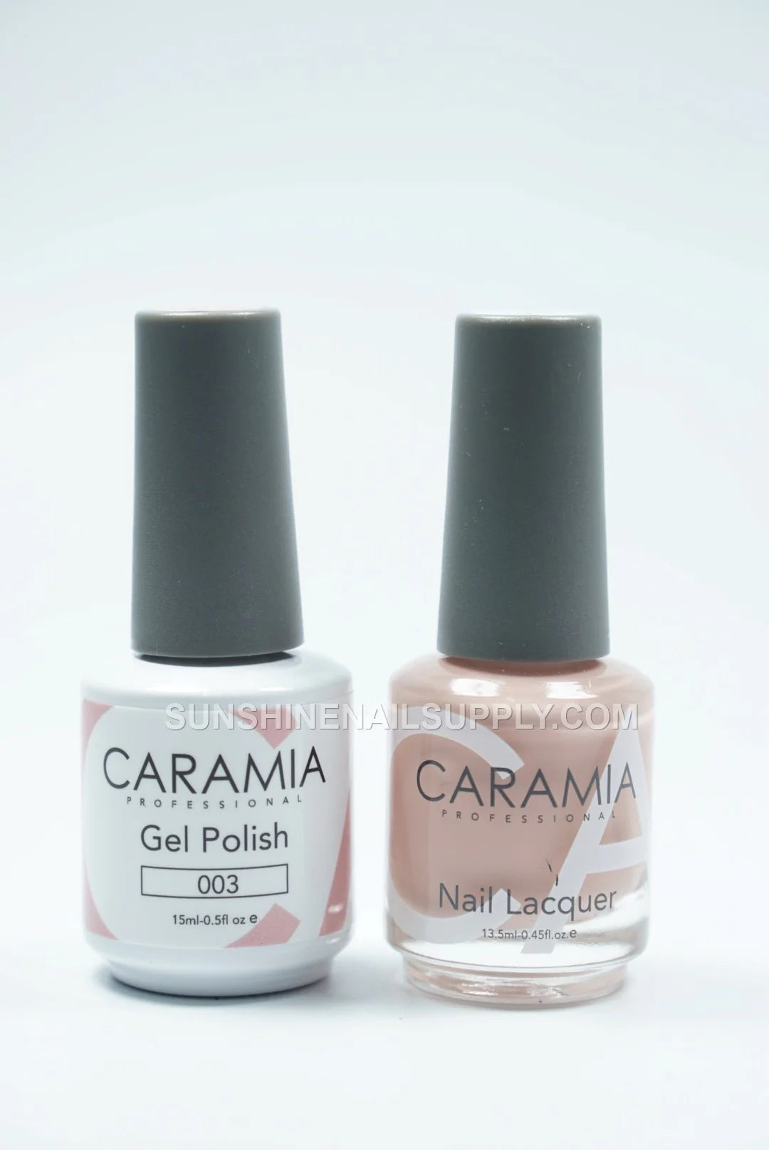 Caramia UV/LED Soak Off Gel Polish #003 – Elegant Nude Pink