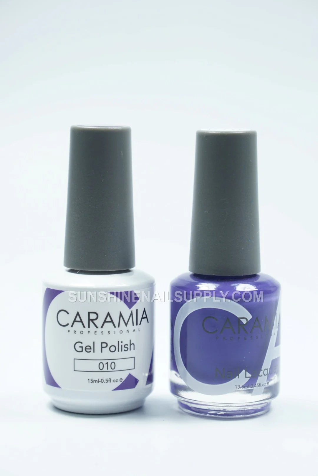 Caramia UV/LED Soak Off Gel Polish #010 – Bold Purple Gel