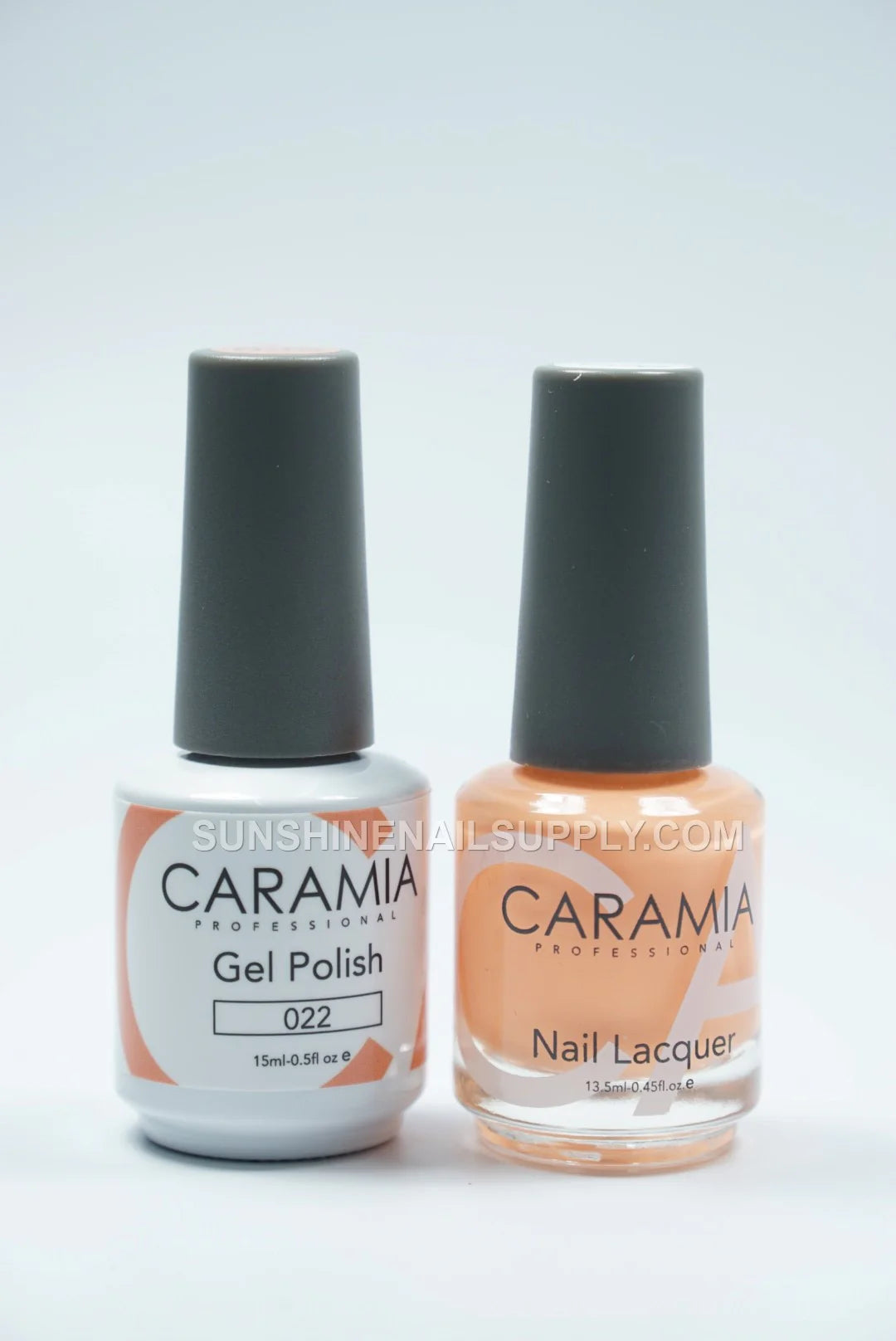 Caramia UV/LED Soak Off Gel Polish #022 – Peachy Nude Gel