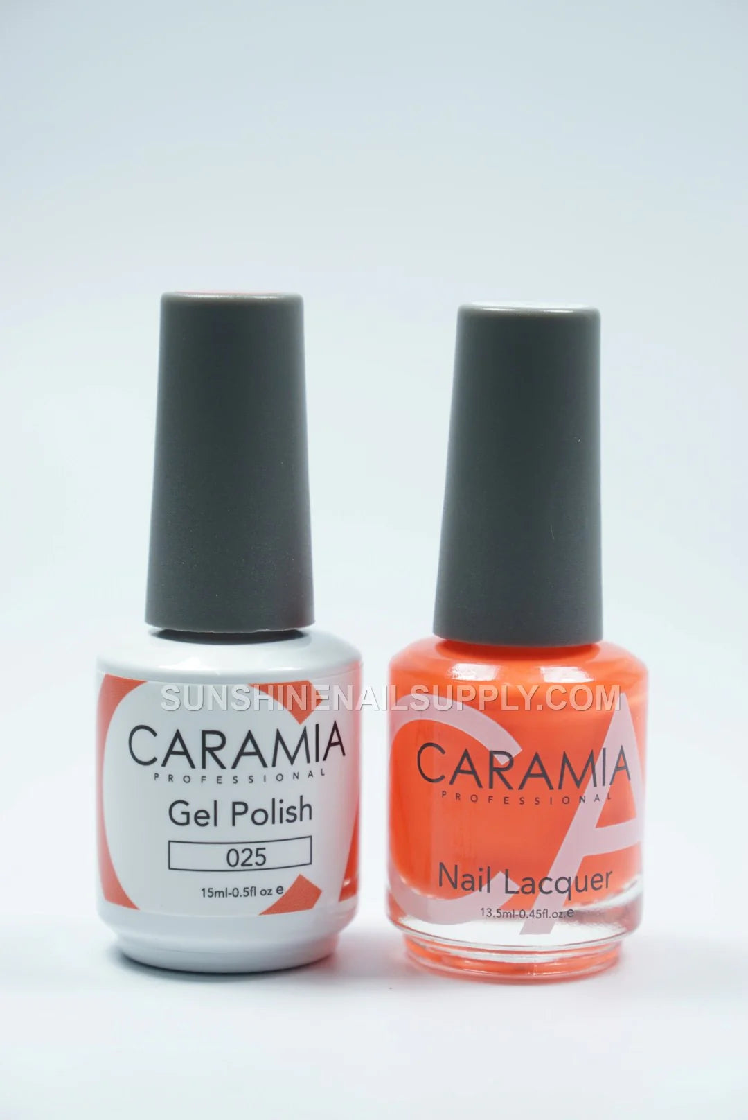 Caramia UV/LED Soak Off Gel Polish #025 – Deep Burgundy Gel