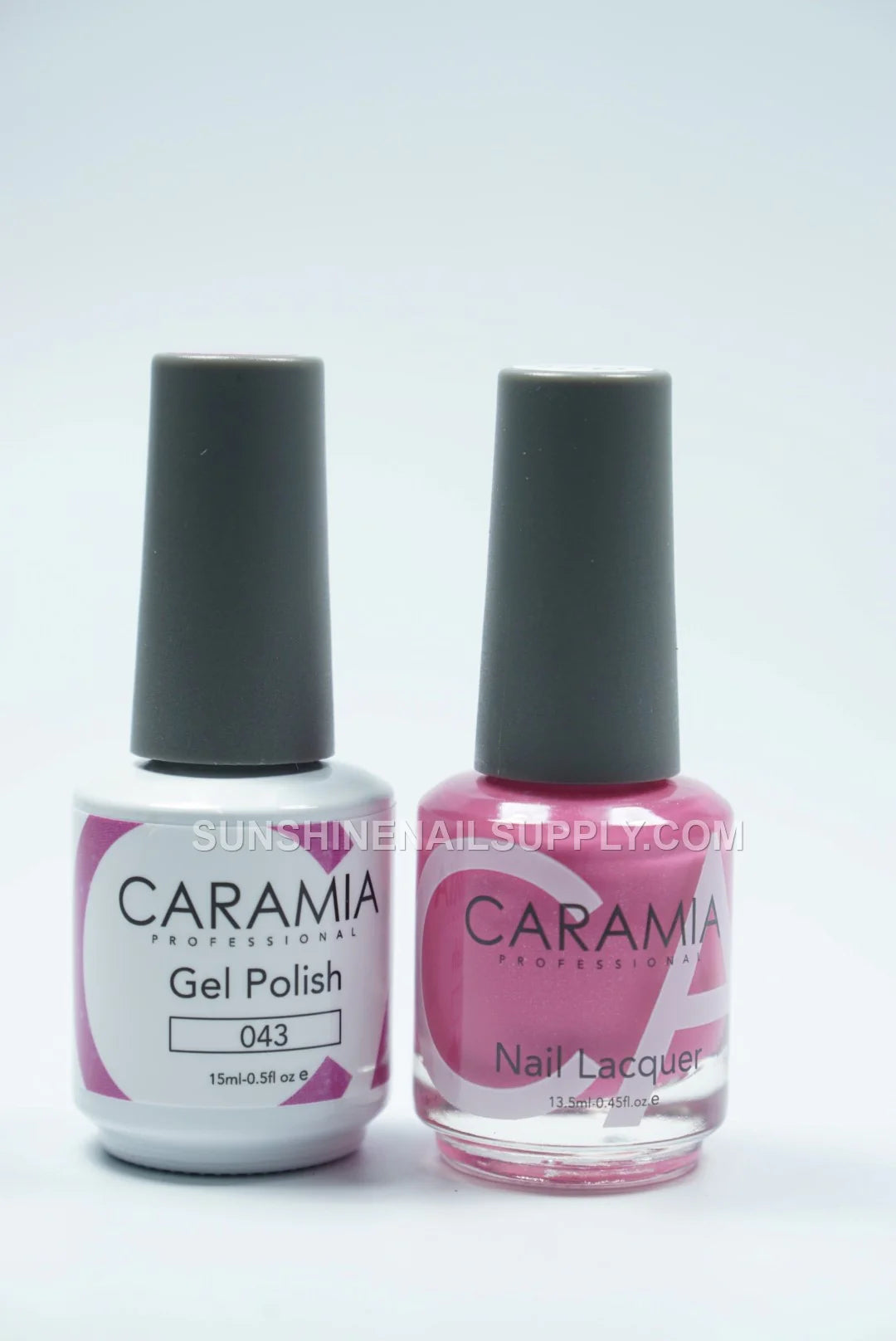 Caramia UV/LED Soak Off Gel Polish #043 – Soft Pink Gel