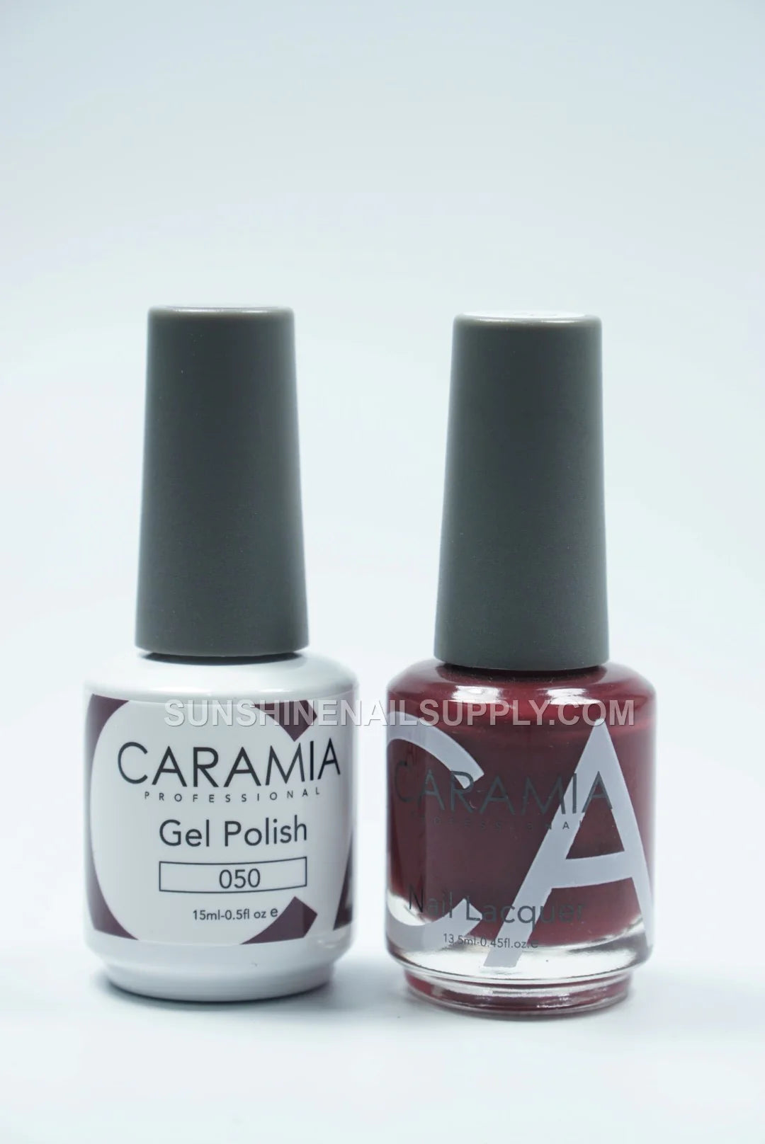 Caramia UV/LED Soak Off Gel Polish #050 – Bright Coral Gel