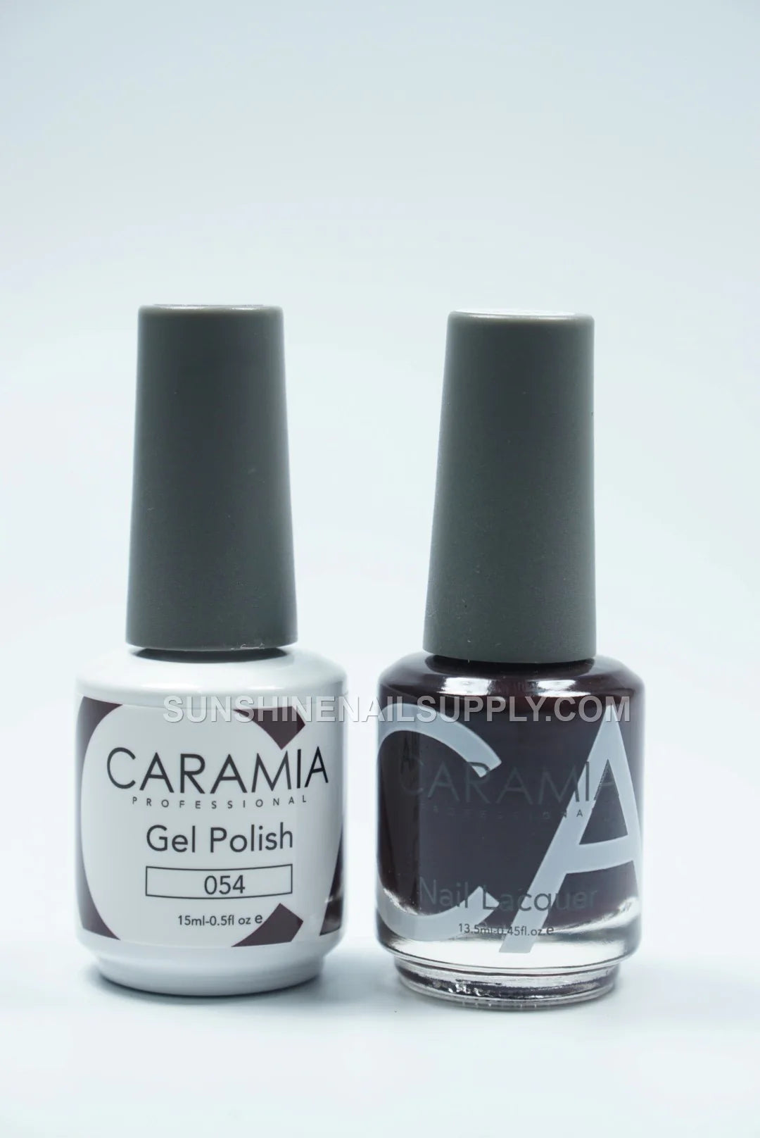 Caramia UV/LED Soak Off Gel Polish #054 – Mauve Pink Gel