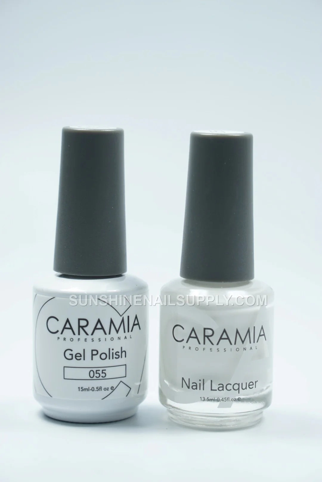 Caramia UV/LED Soak Off Gel Polish #055 – Classic White Gel