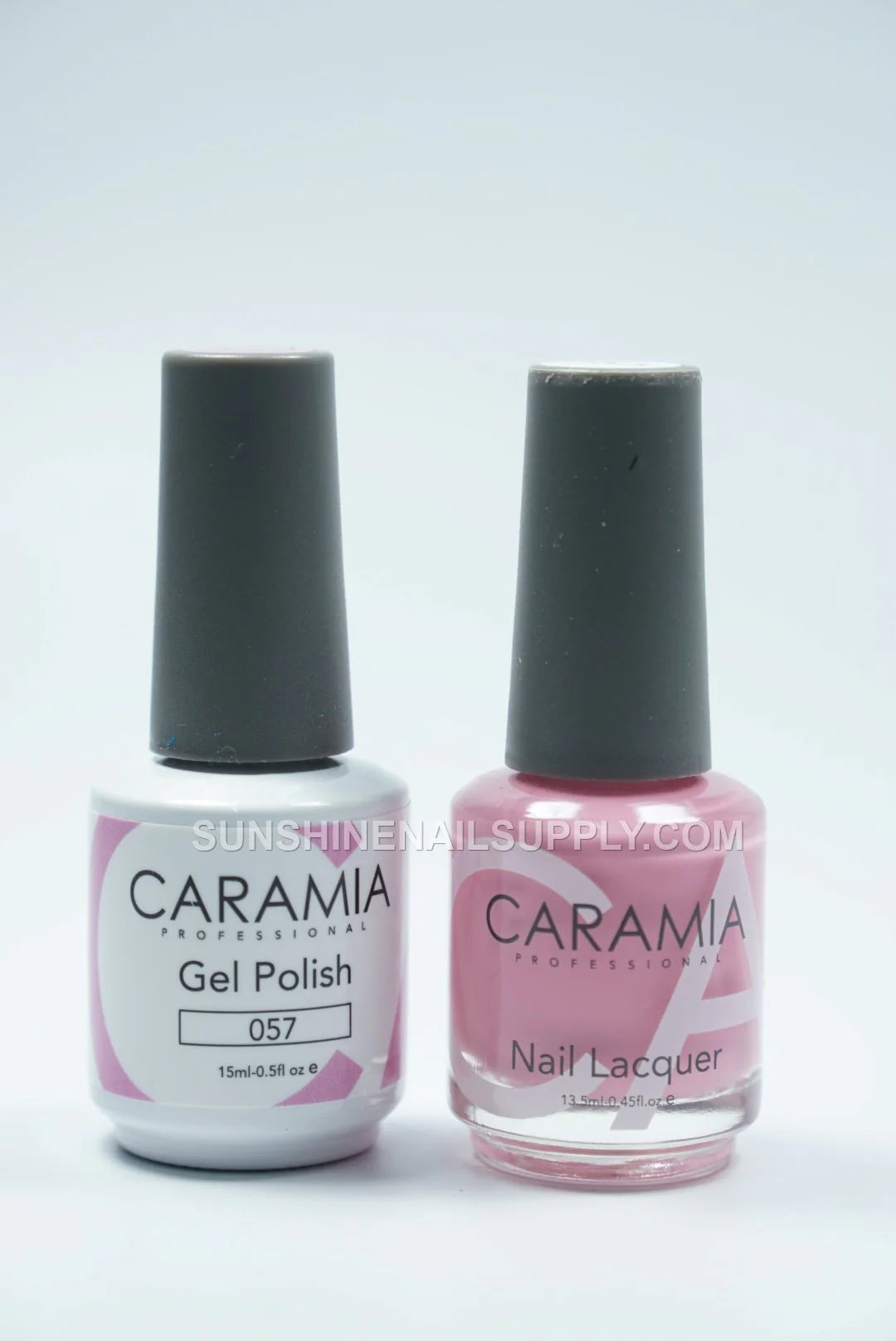 Caramia UV/LED Soak Off Gel Polish #057 – Soft Pink Gel