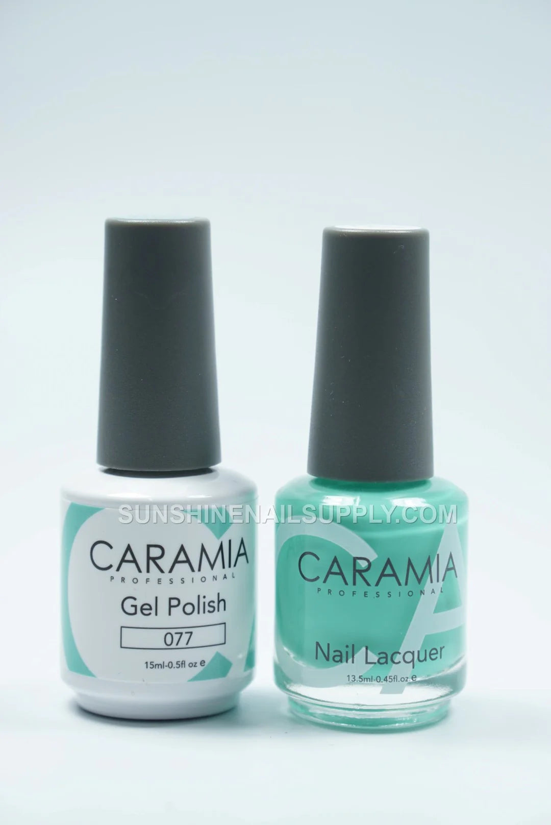 Caramia UV/LED Soak Off Gel Polish #077 – Mint Green