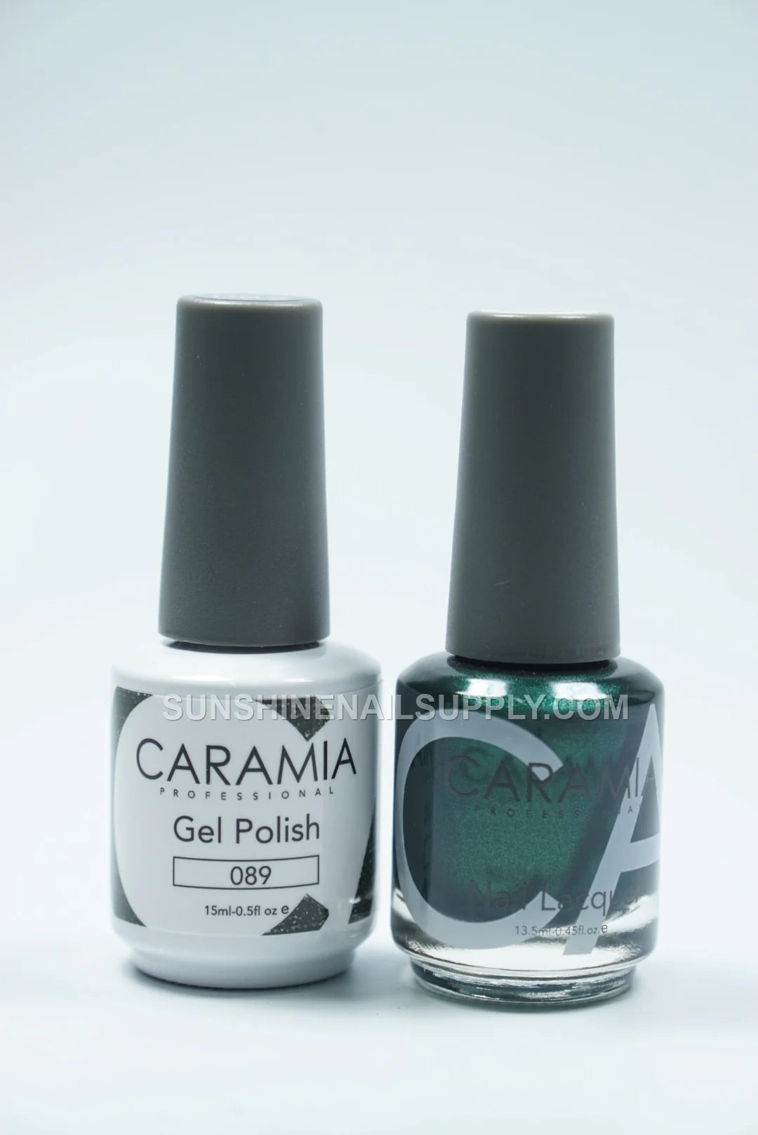 Caramia UV/LED Soak Off Gel Polish #089 – Sparkling Green