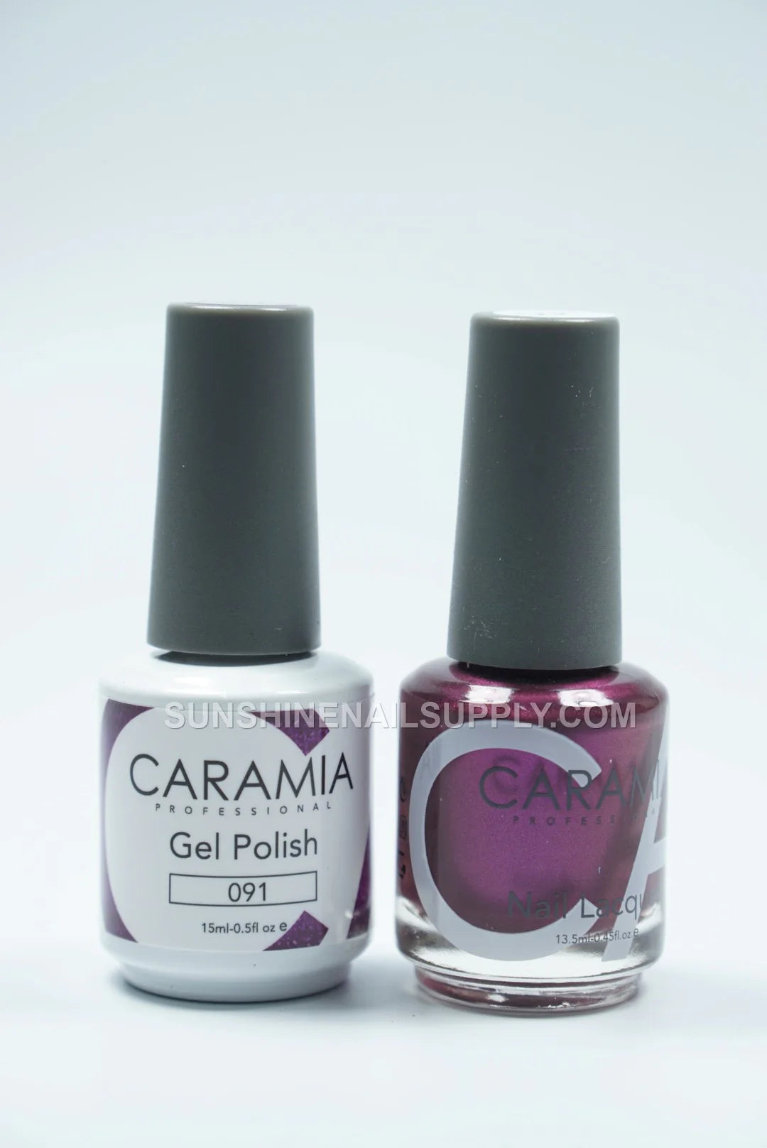 Caramia UV/LED Soak Off Gel Polish #091 – Deep Purple Shine