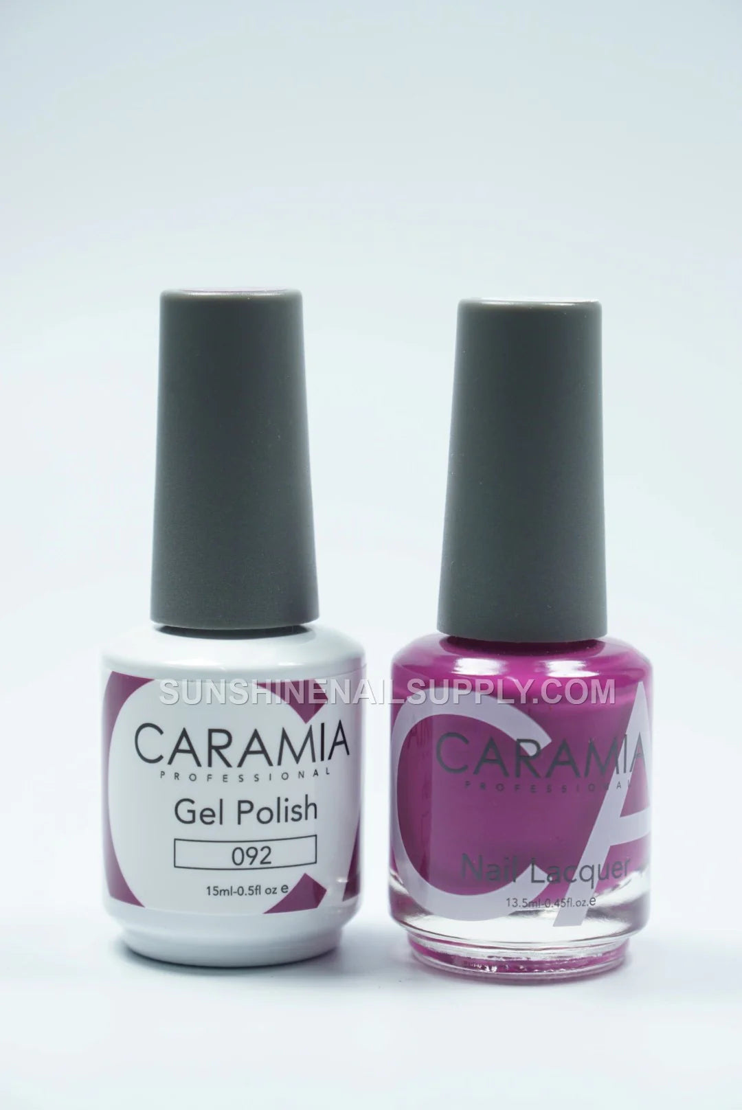 Caramia UV/LED Soak Off Gel Polish #092 – Vibrant Purple Shine