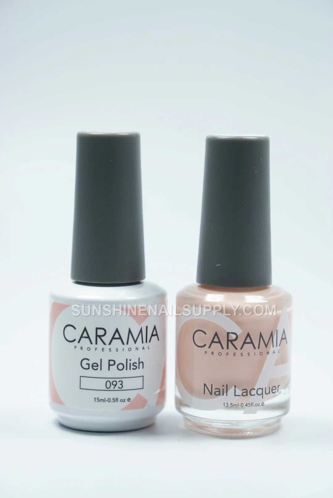 Caramia UV/LED Soak Off Gel Polish #093 – Soft Nude Pink