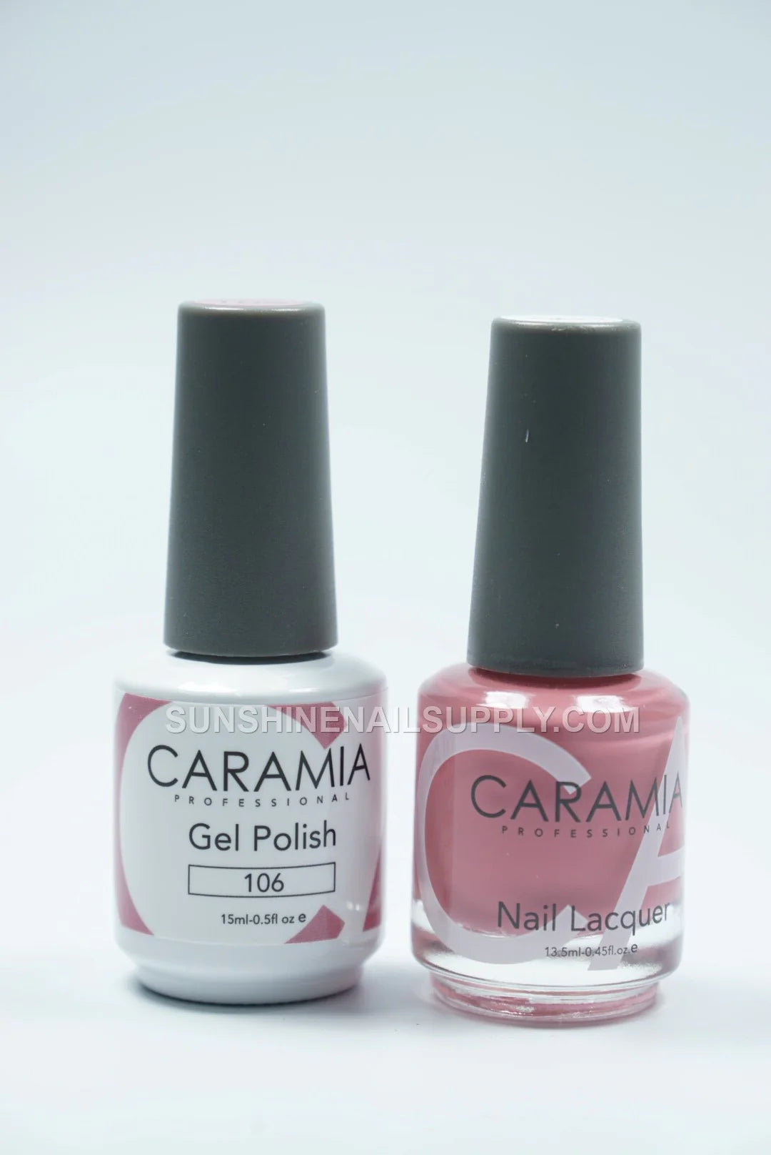 Caramia UV/LED Soak Off Gel Polish #106 – Soft Rose Pink