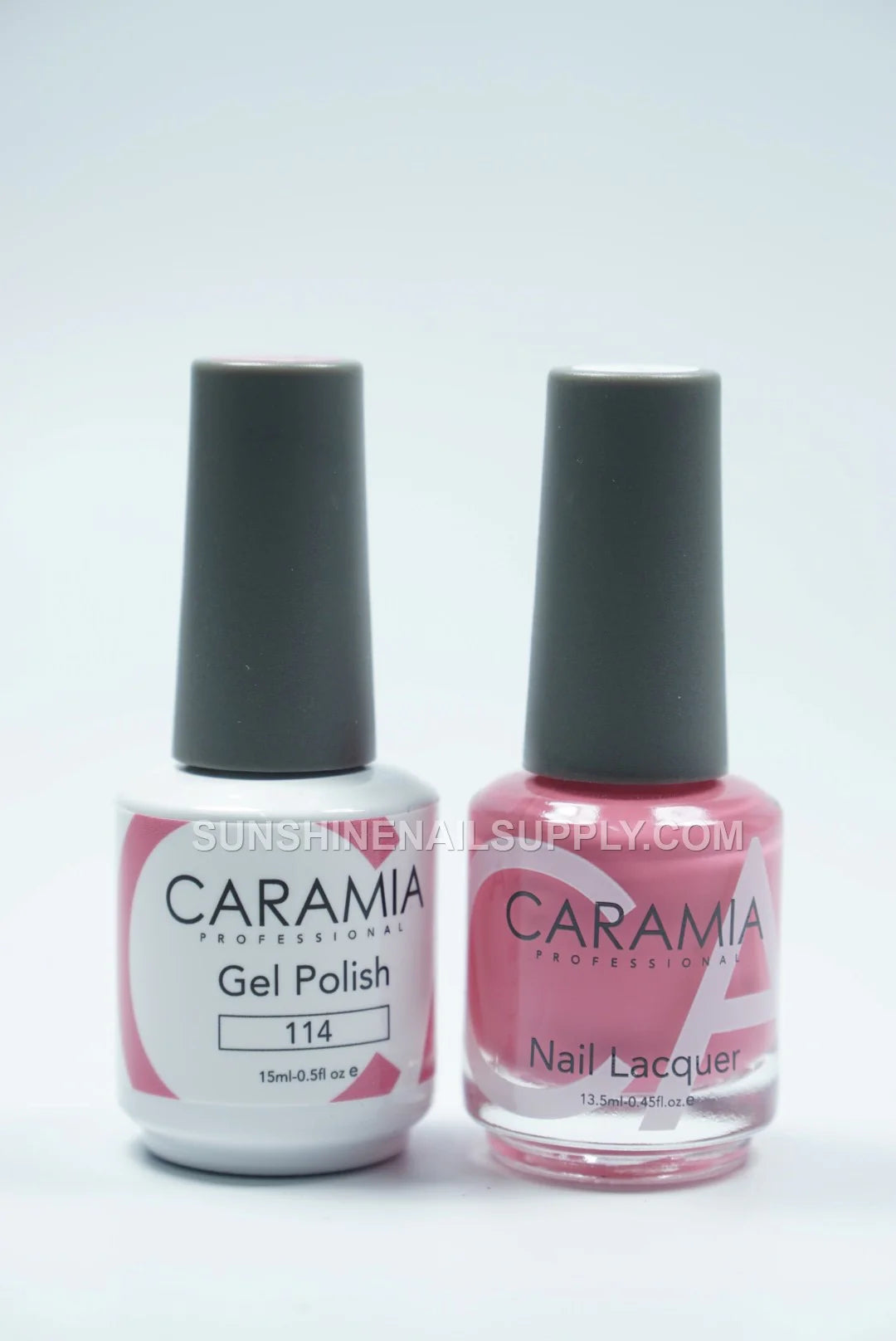Caramia UV/LED Soak Off Gel Polish #114 – Gorgeous Pink