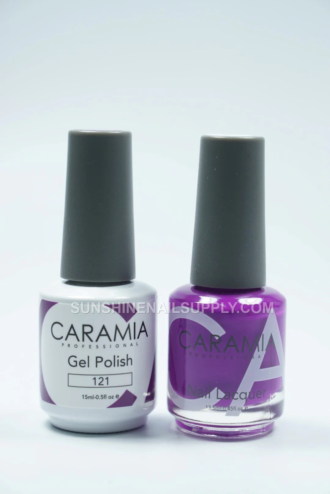 Caramia UV/LED Soak Off Gel Polish #121 – Vibrant Purple