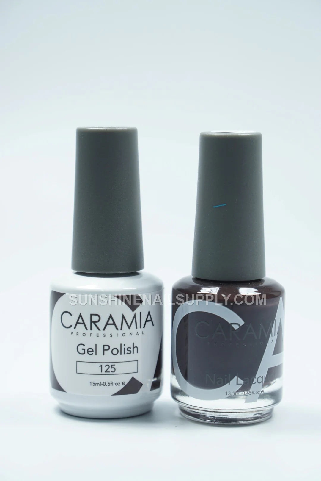 Caramia UV/LED Soak Off Gel Polish #125 - Dark Burgundy