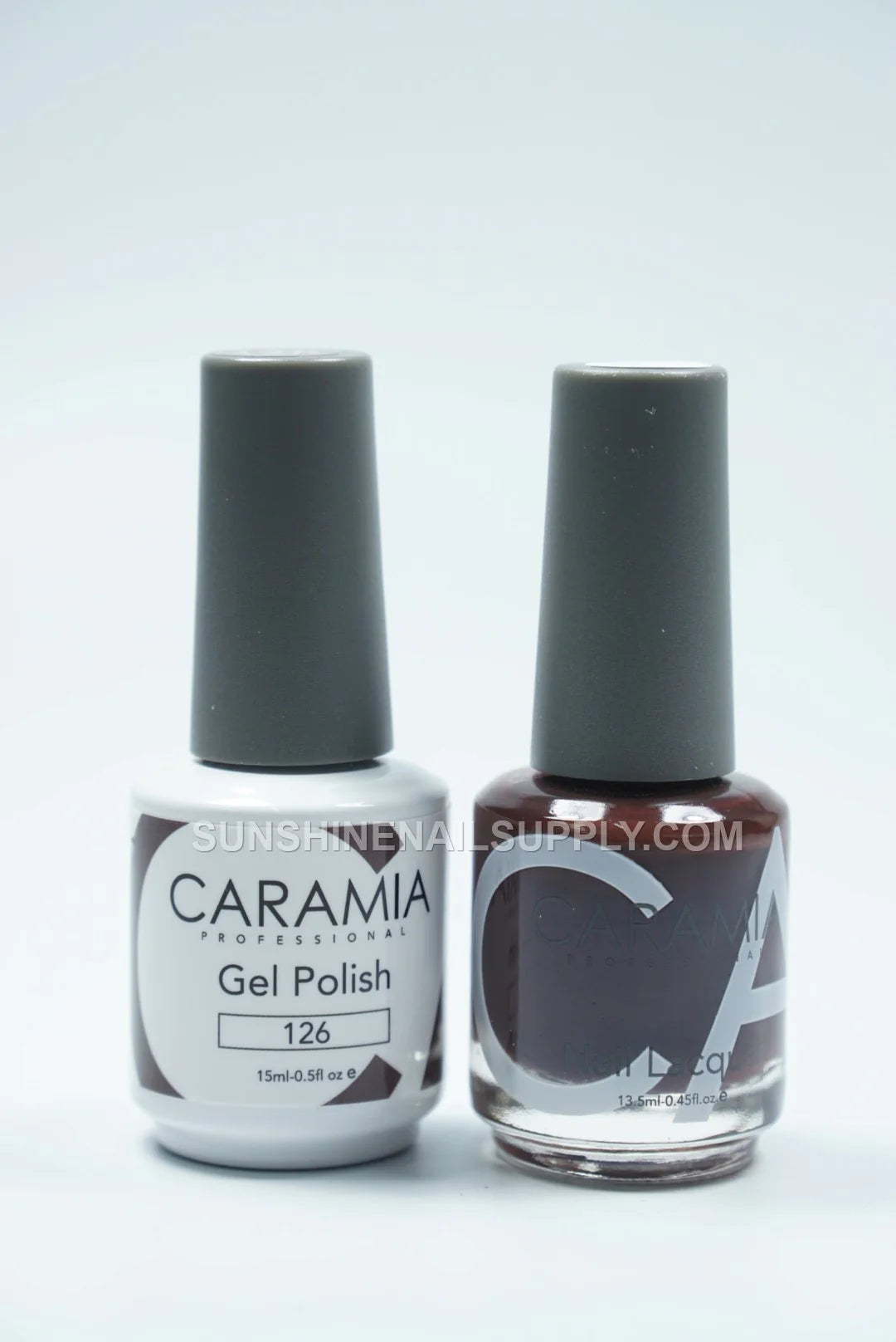 Caramia UV/LED Soak Off Gel Polish #126 - Deep Red