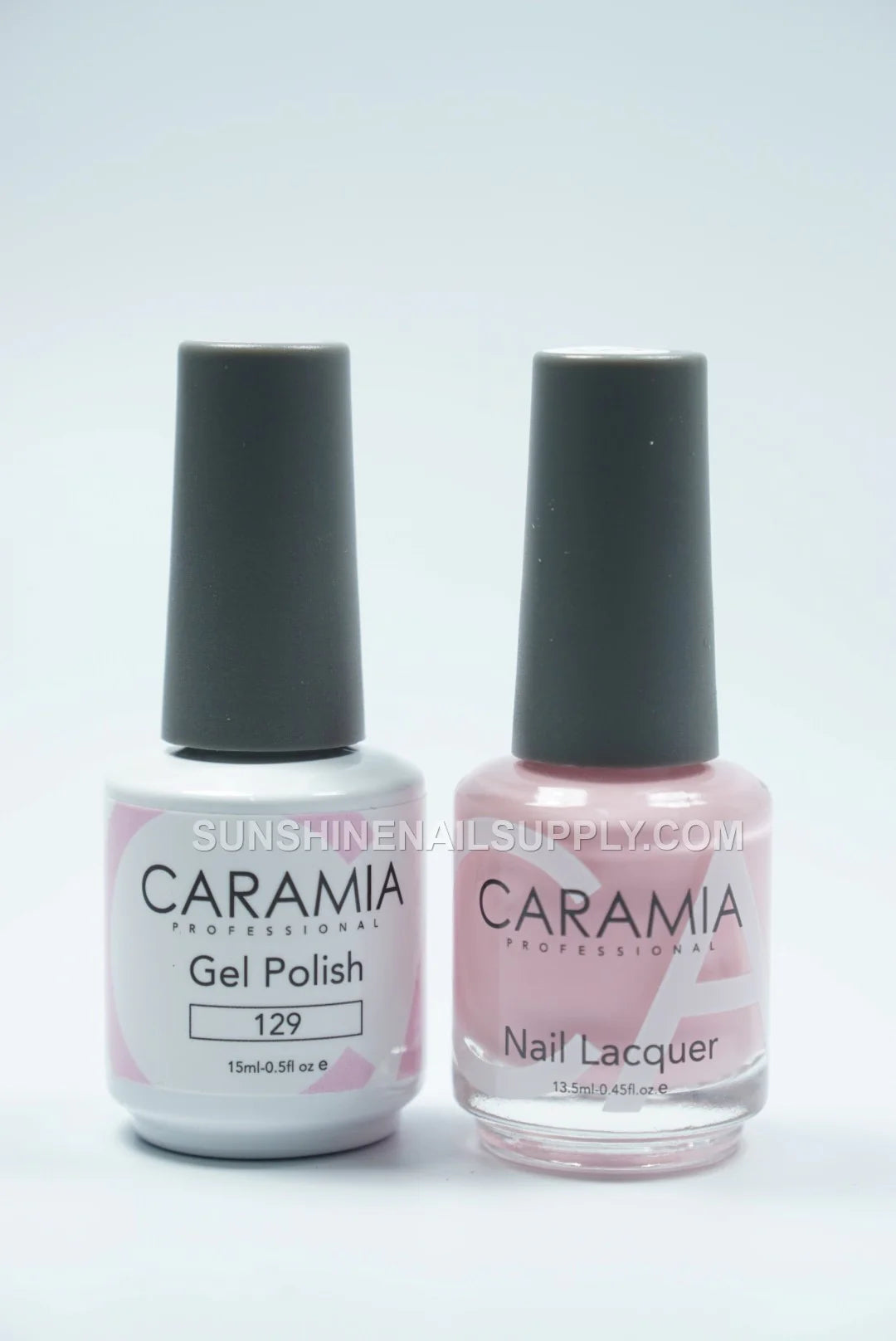 Caramia UV/LED Soak Off Gel Polish #129 - Soft Pink