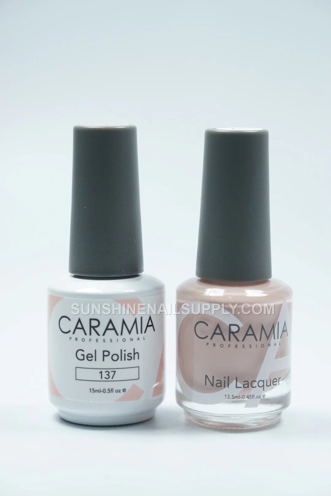 Caramia UV/LED Soak Off Gel Polish #137 - Nude Beige