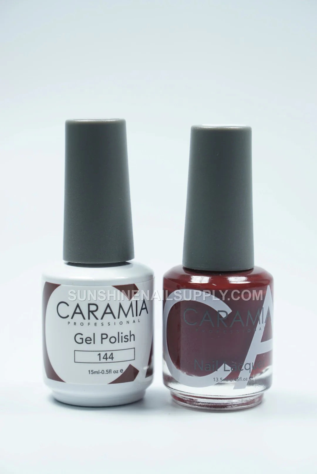 Caramia UV/LED Soak Off Gel Polish #144 - Deep Red