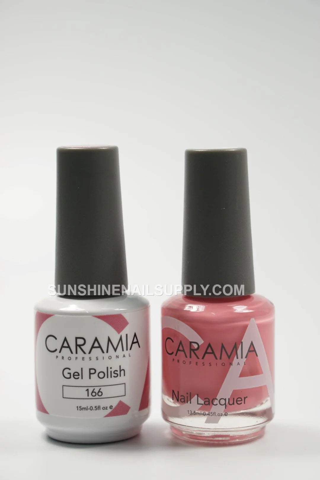 Caramia UV/LED Soak Off Gel Polish #166 - Soft Blush Pink