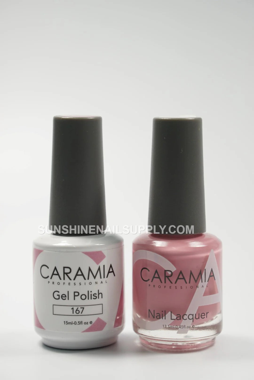 Caramia UV/LED Soak Off Gel Polish #167 - Elegant Rose Pink