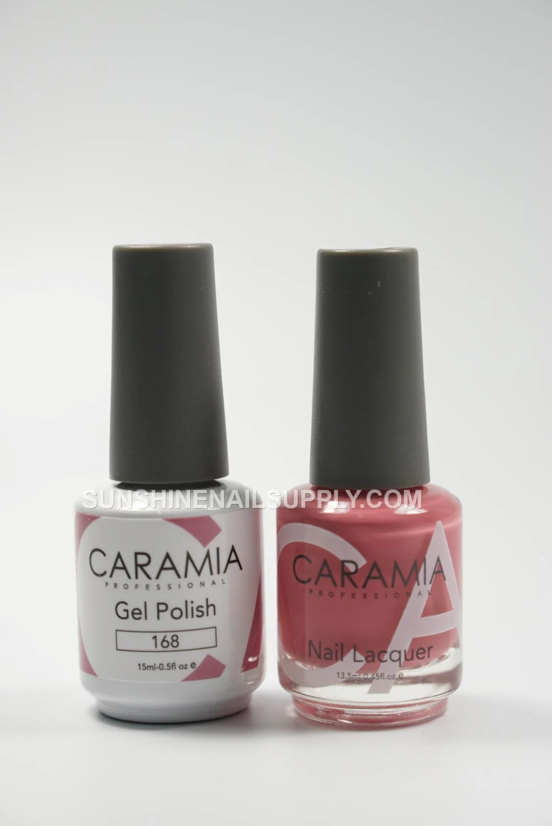 Caramia UV/LED Soak Off Gel Polish #168 - Dusty Rose Pink