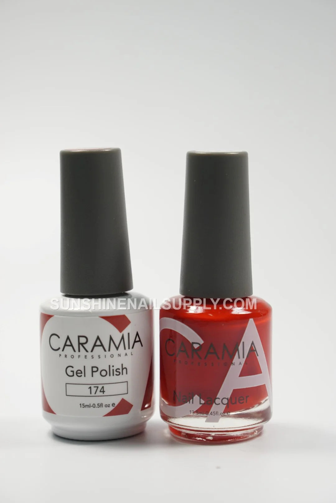 Caramia UV/LED Soak Off Gel Polish #174 - Classic Red