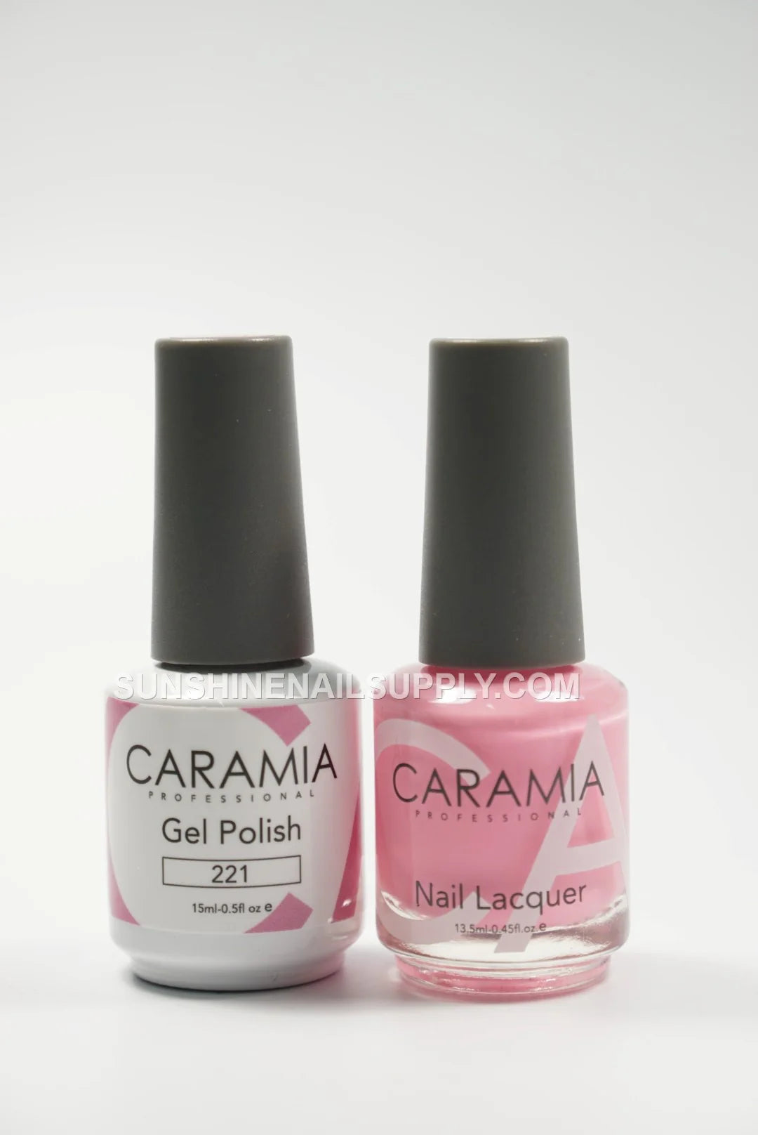 Caramia UV/LED Soak Off Gel Polish #221 - Soft Pink