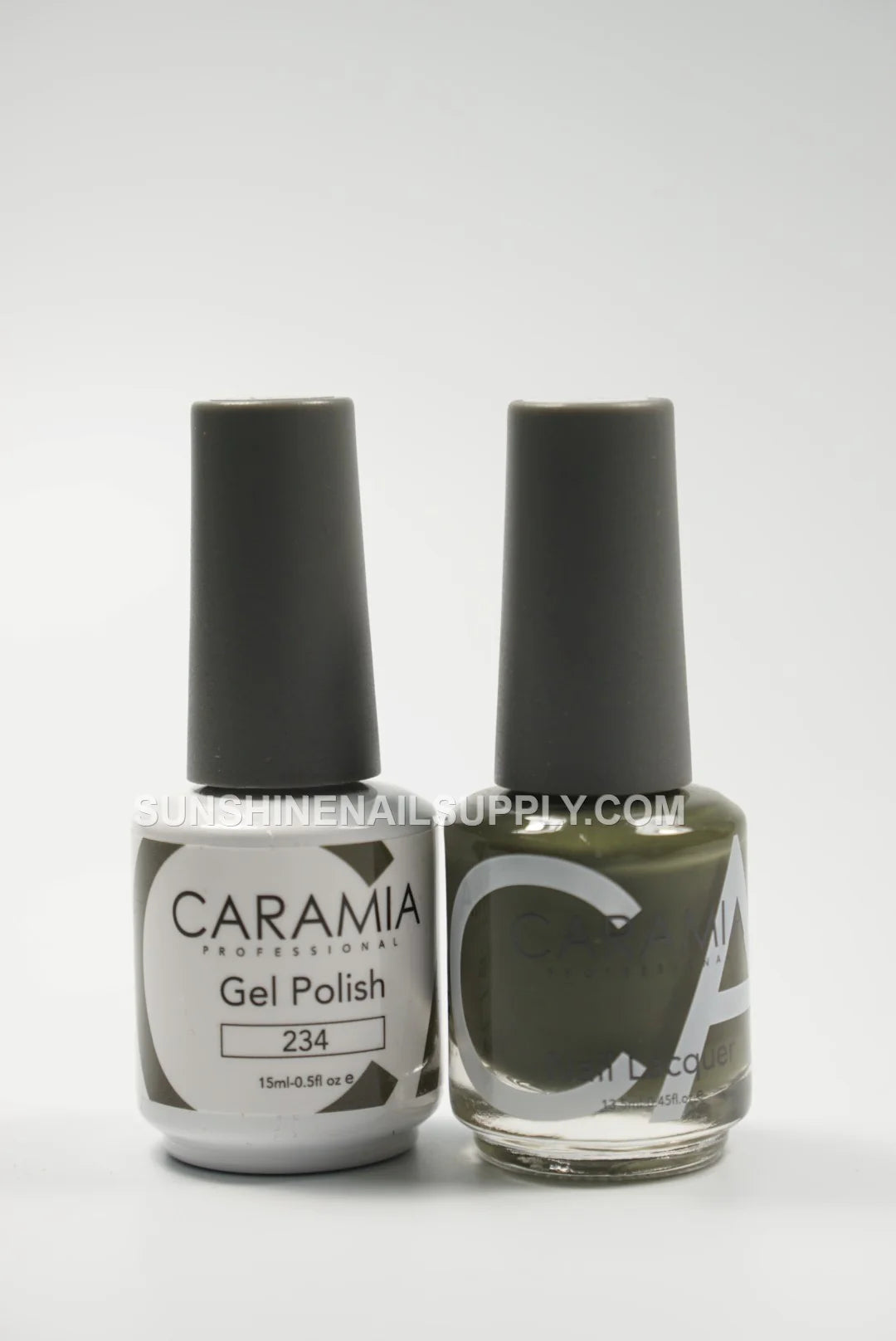 Caramia UV/LED Soak Off Gel Polish #234 - Olive Green