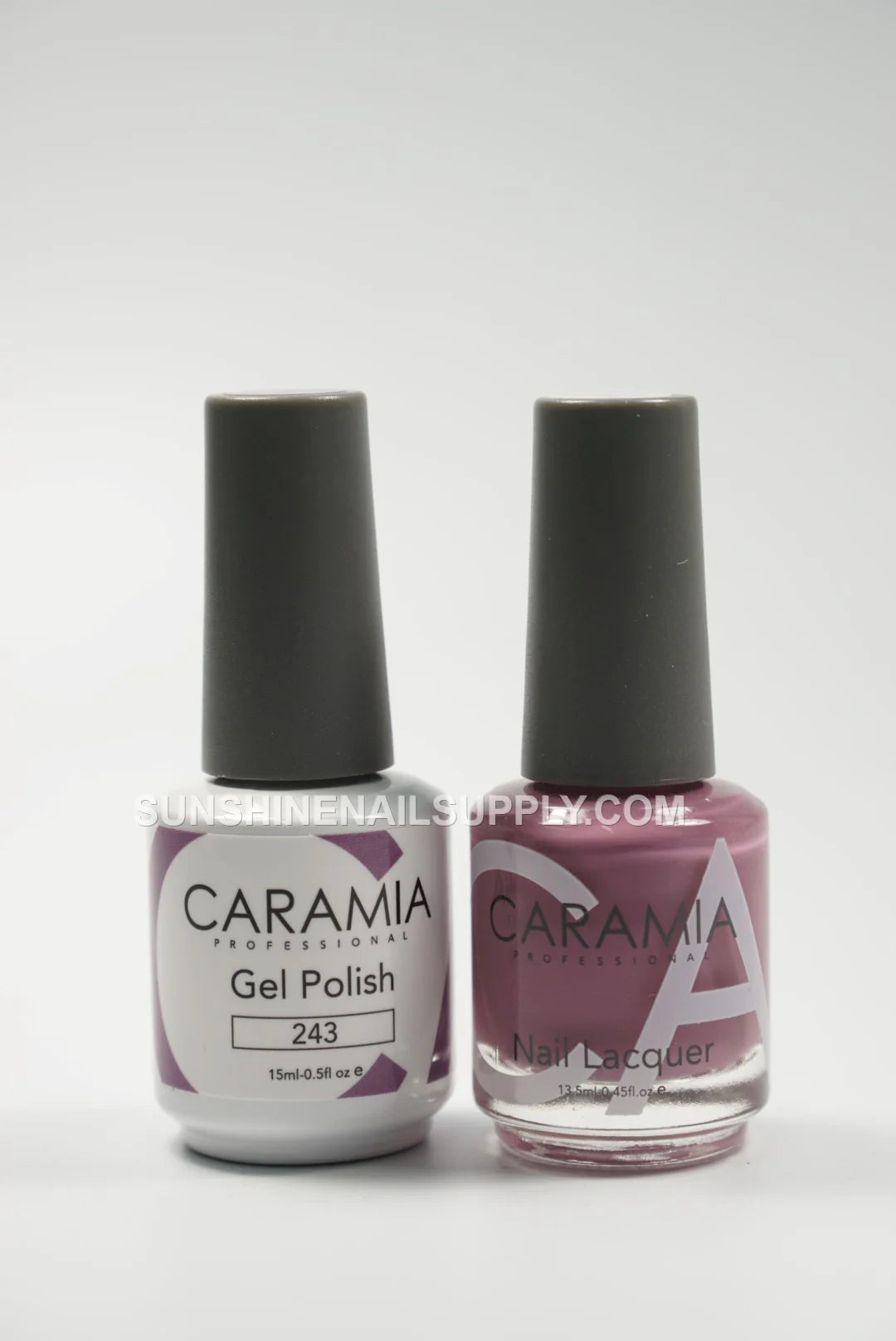 Caramia UV/LED Soak Off Gel Polish #243 - Soft Purple Finish
