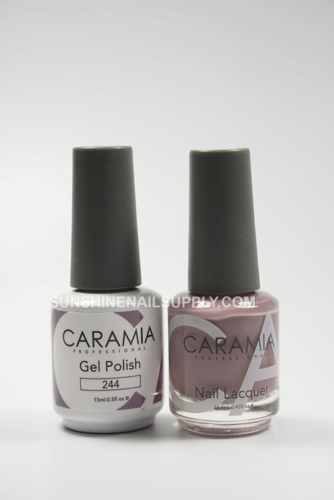 Caramia UV/LED Soak Off Gel Polish #244 - Elegant Purple Finish