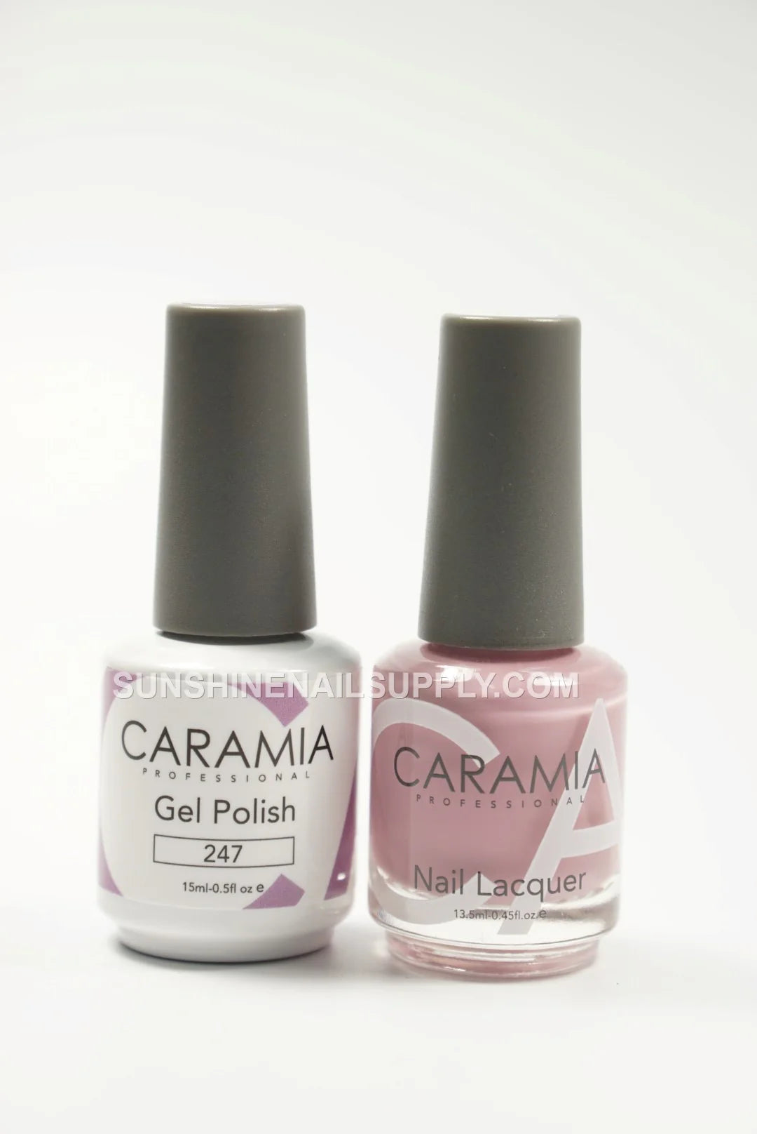 Caramia UV/LED Soak Off Gel Polish #247 - Soft Pink Finish