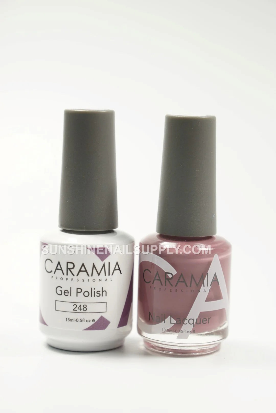 Caramia UV/LED Soak Off Gel Polish #248 - Elegant Mauve Finish