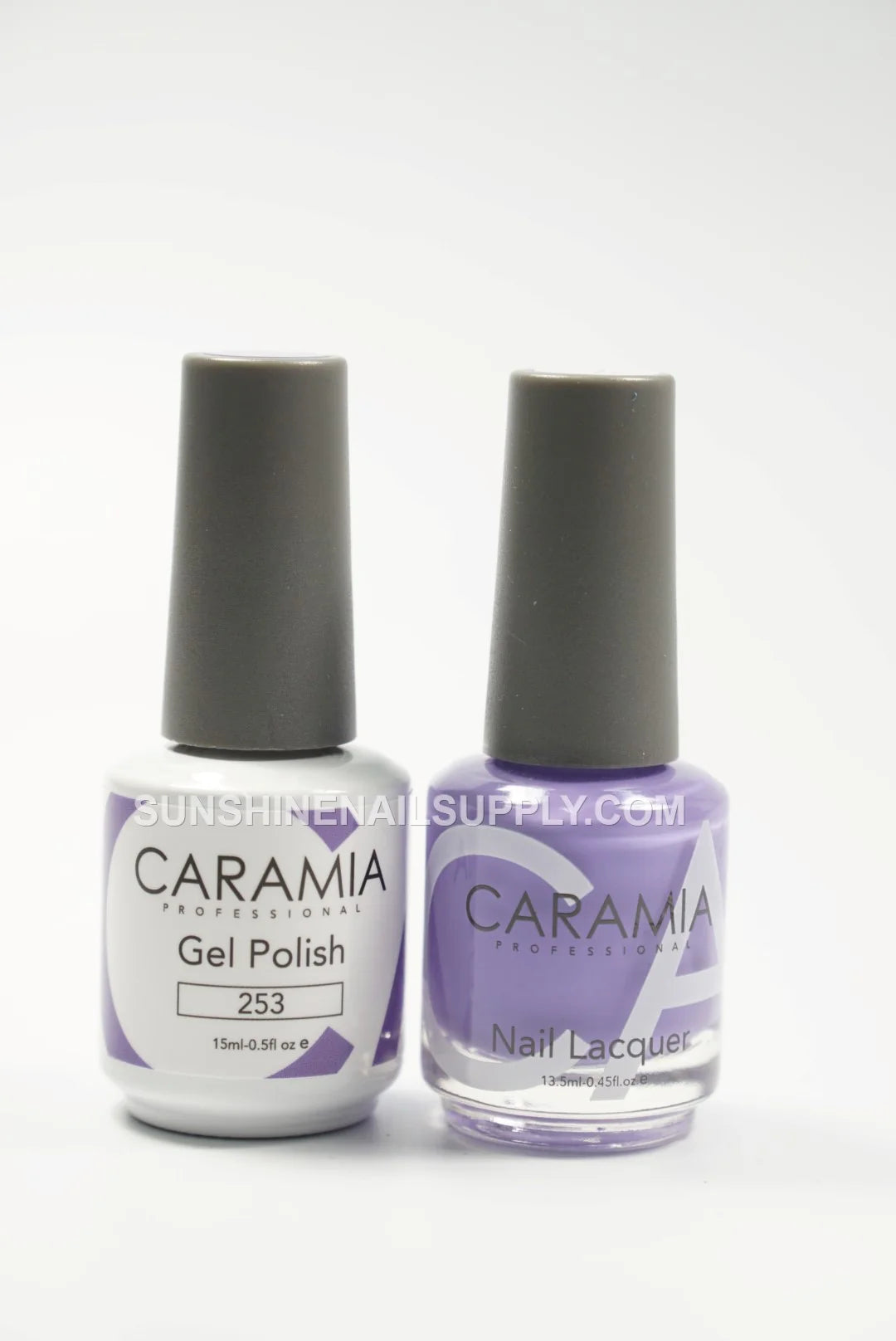 Caramia UV/LED Soak Off Gel Polish #253 - Soft Purple Finish